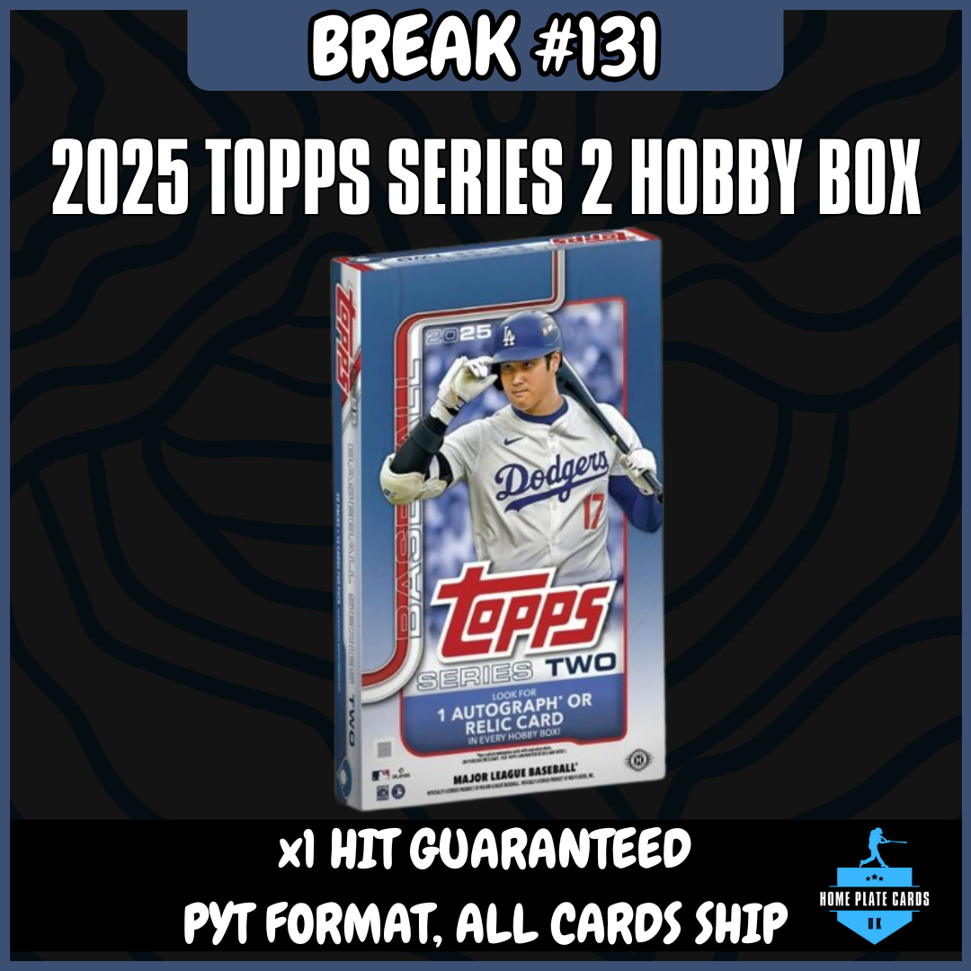 Break #131 - 2025 Topps Series 2 Hobby Box - 1 Hit - Full PYT