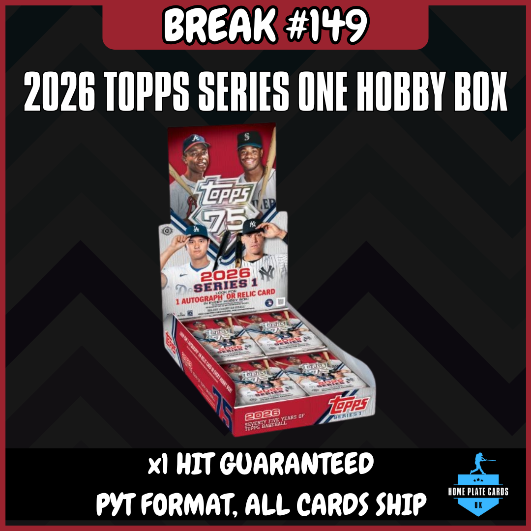 Break #149 - 2026 Topps Series One Hobby Box - 1 Hit - Full PYT