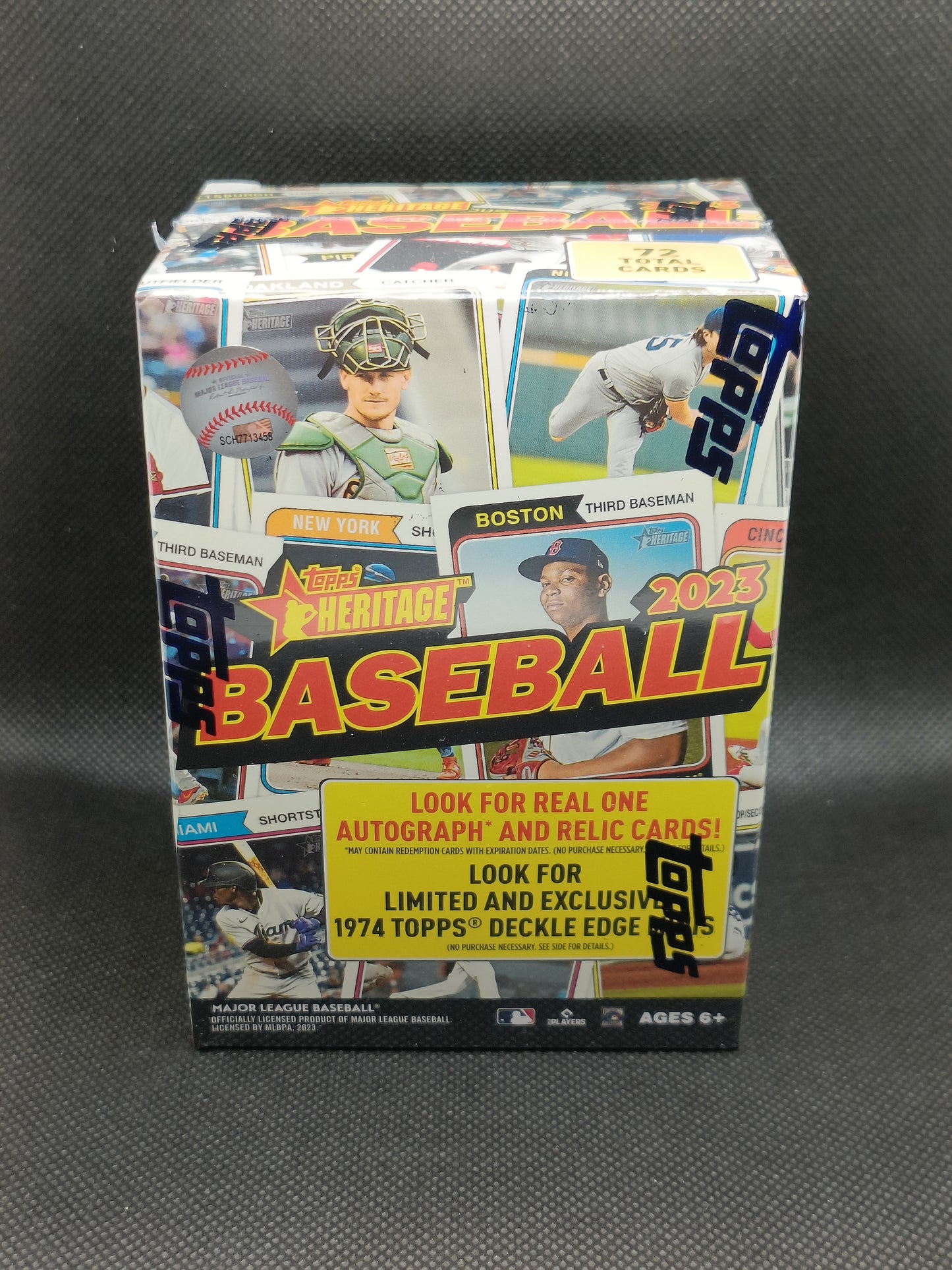 2023 Topps Heritage Baseball Blaster Box