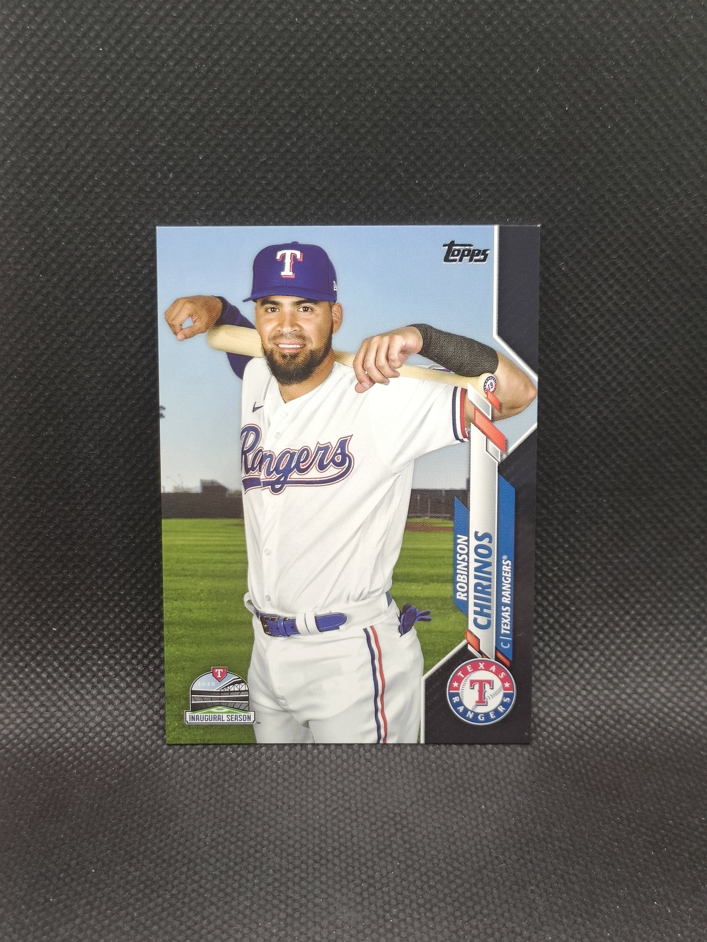 Robinson Chirinos - 2020 Topps Update Series Black /69 - Texas Rangers