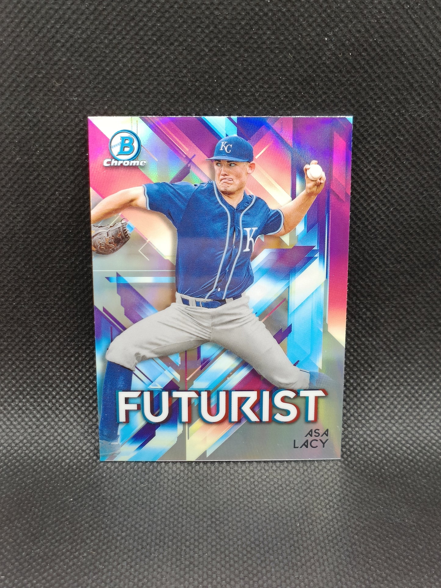 Asa Lacy - 2021 Bowman Chrome Futurist Insert - Kansas City Royals