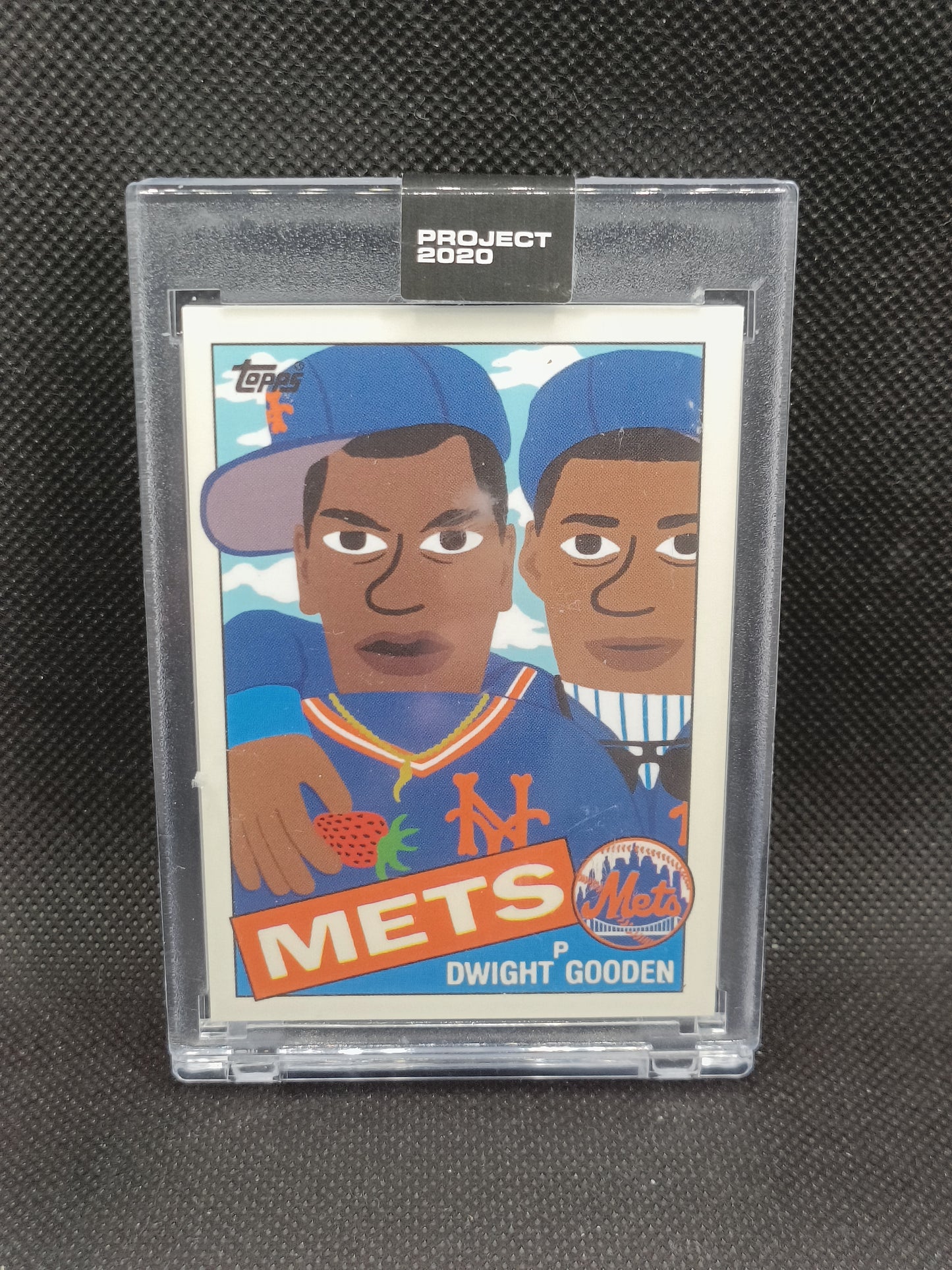 Dwight Gooden - Topps Project 2020 Keith Shore - Print Run 3,652 - New York Mets