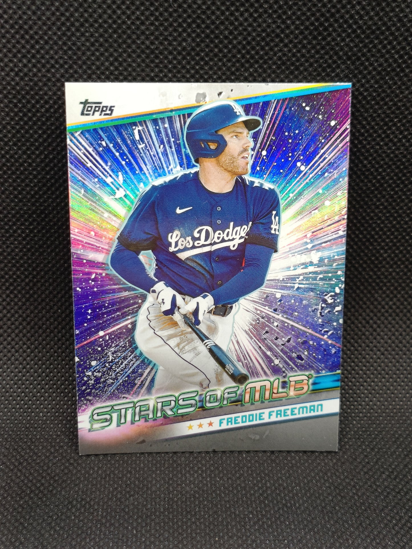 Freddie Freeman - 2024 Topps Series One Stars Of MLB Insert - LA Dodgers
