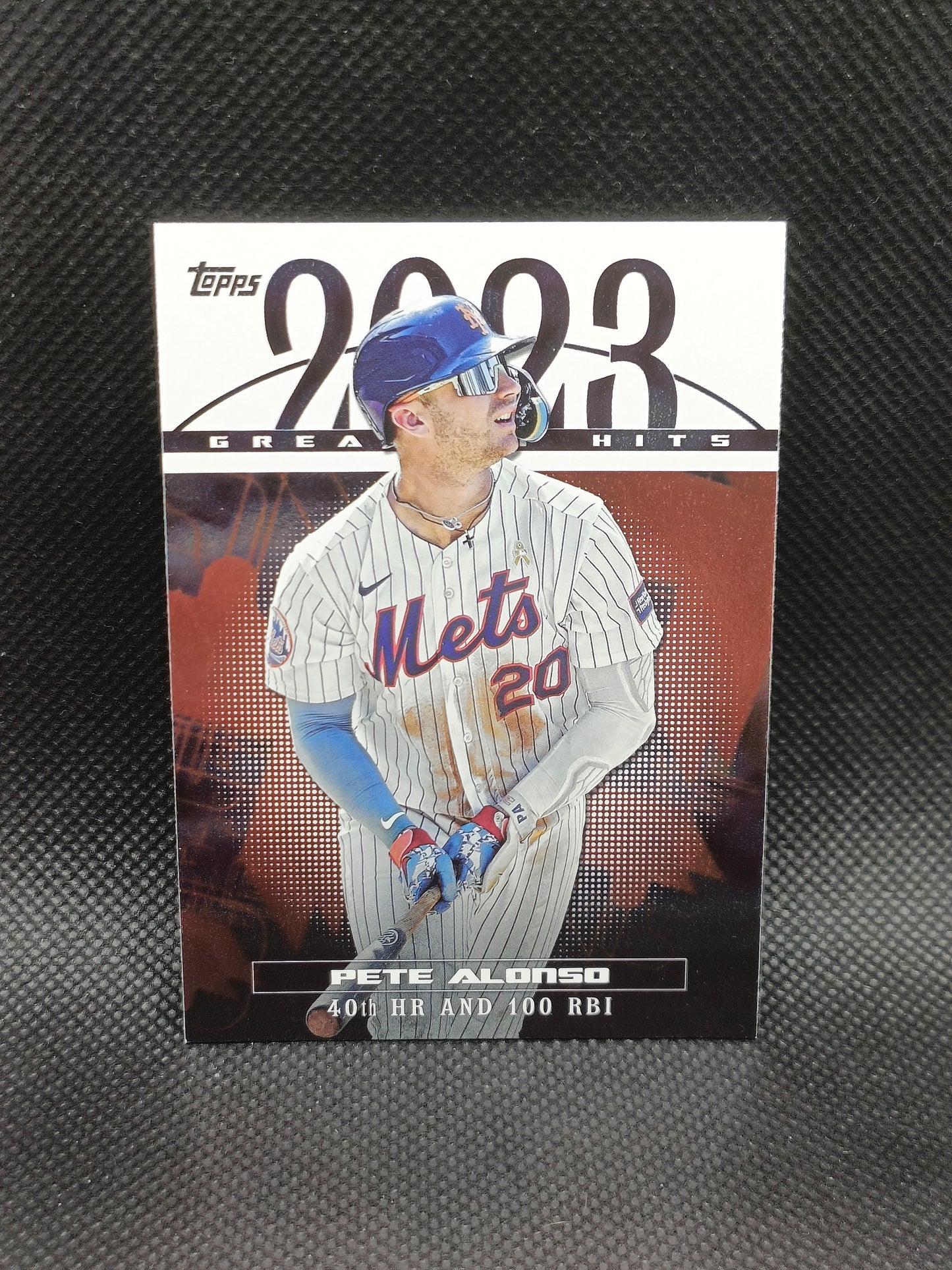 Pete Alonso - 2023 Topps Series 1 Greatest Hits Insert - New York Mets