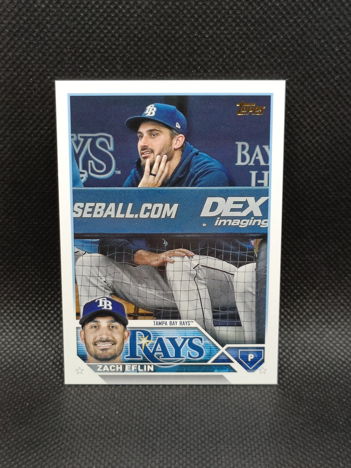 Zach Eflin - 2023 Topps Update Series Gold Mirror SSP - Tampa Bay Rays