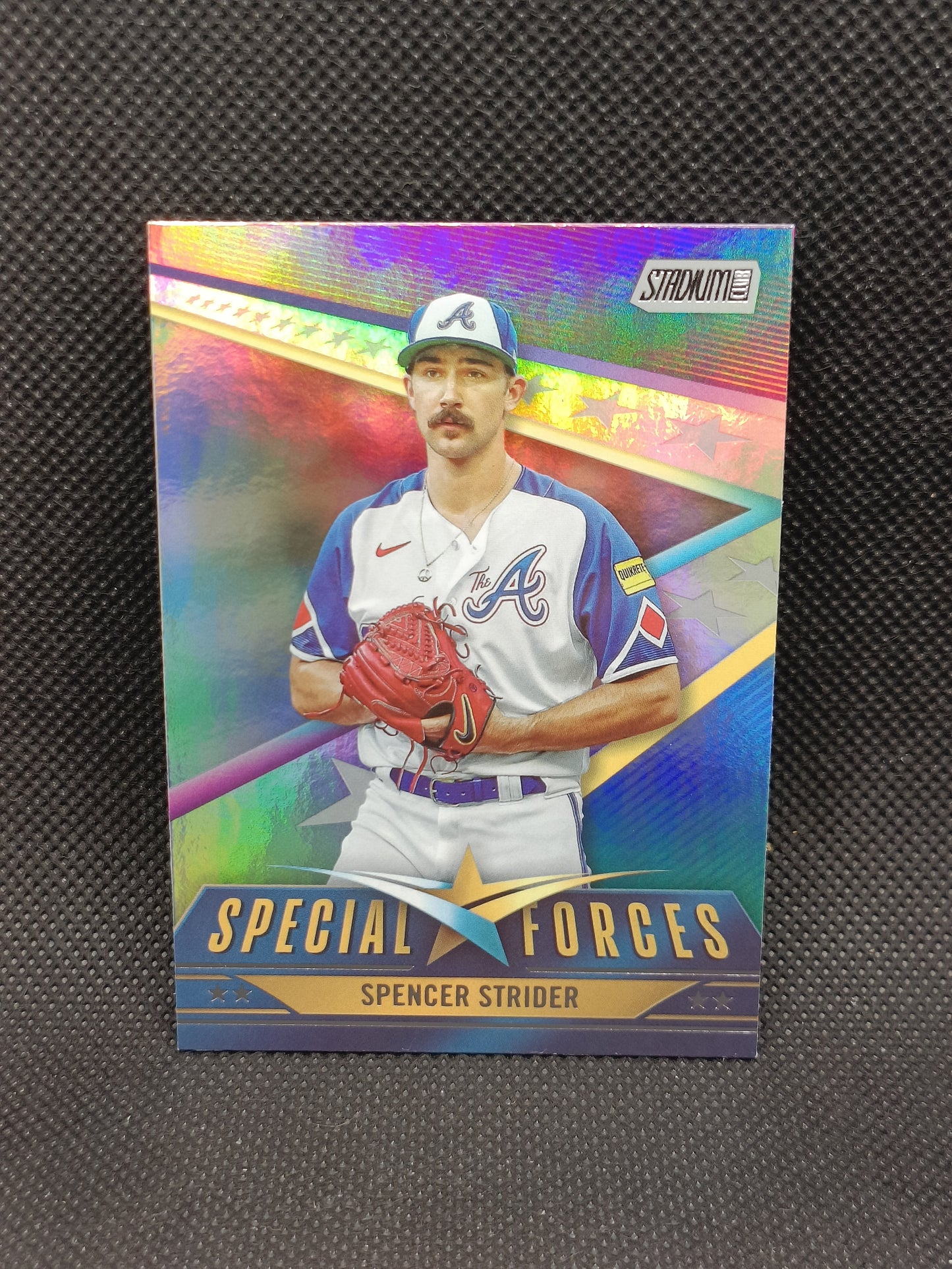 Spencer Strider - 2024 Topps Stadium Club Special Forces Insert - Atlanta Braves