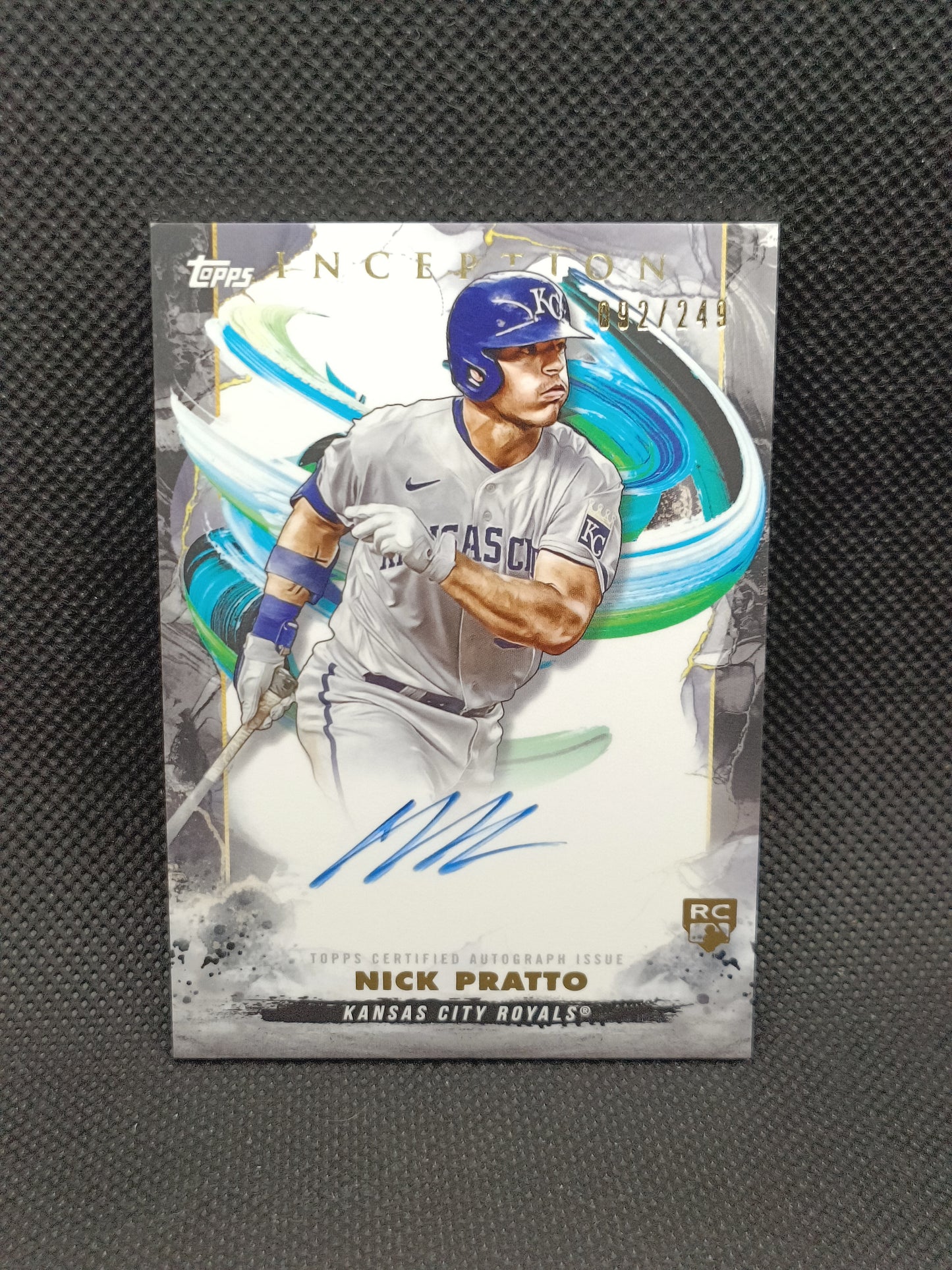 Nick Pratto - 2023 Topps Inception Rookie Auto /249 - Kansas City Royals