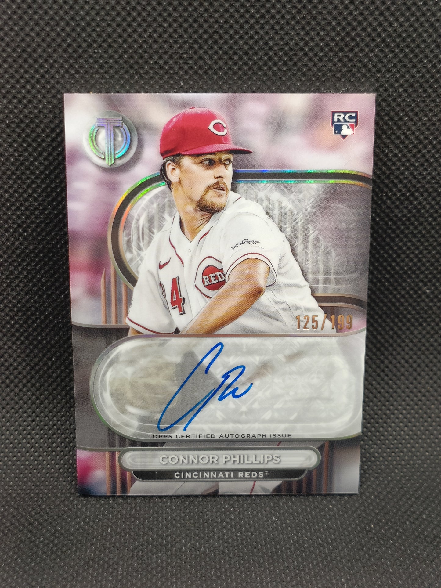 Connor Phillips - 2024 Topps Tribute Rookie Auto /199 - Cincinnati Reds