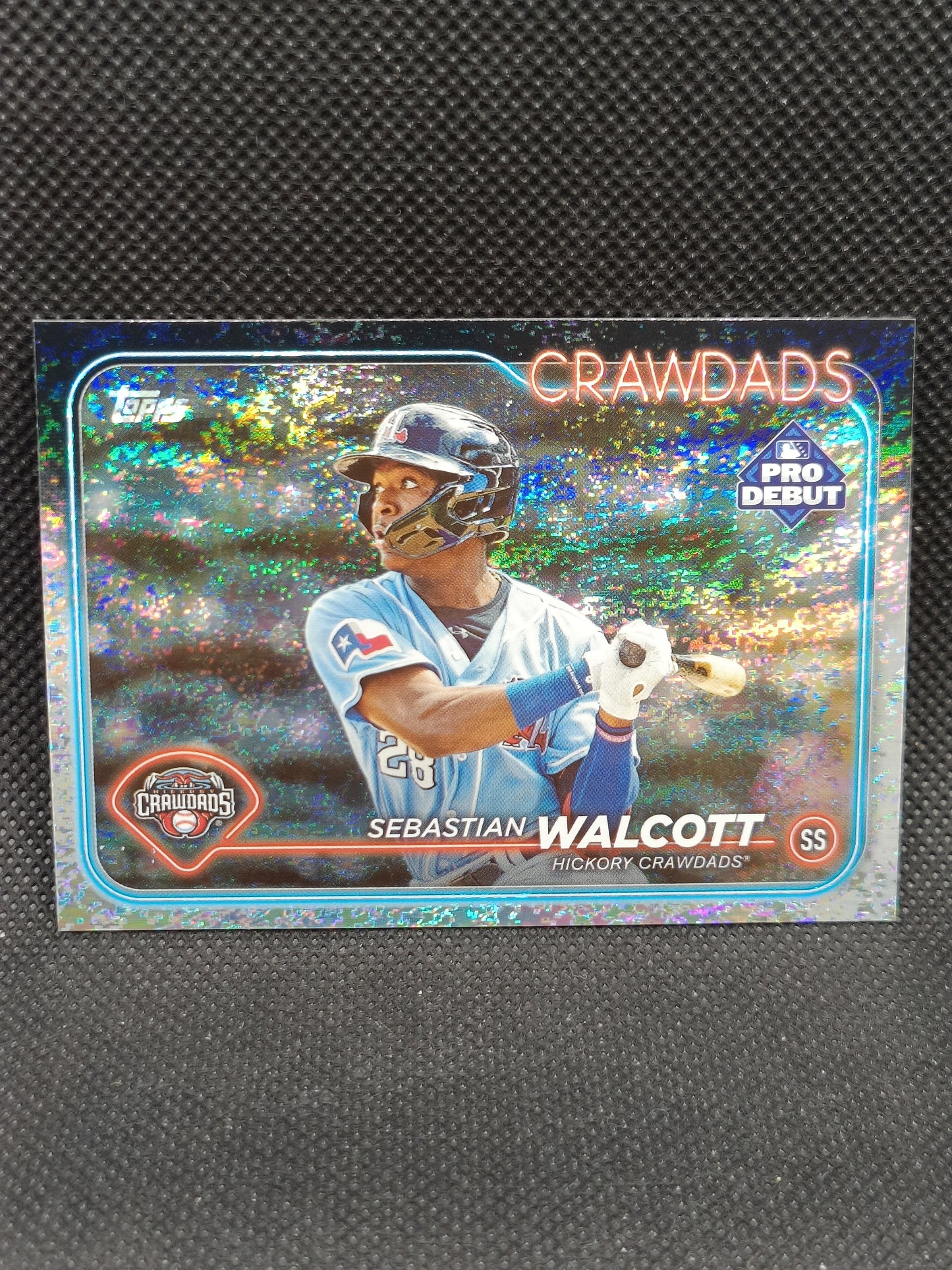 Sebastian Walcott - 2024 Topps Pro Debut Sparkle Foil /175 - Texas Rangers