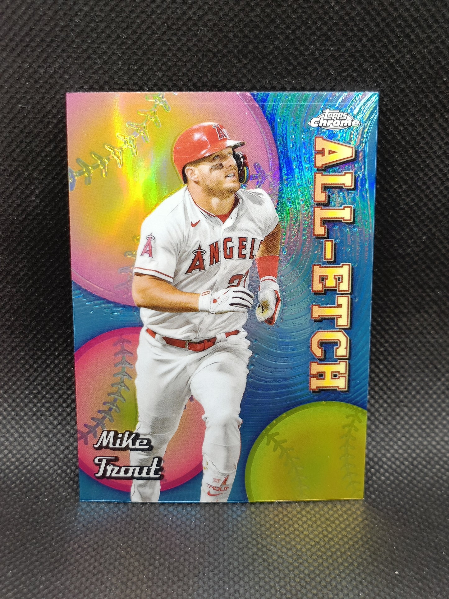 Mike Trout - 2024 Topps Chrome All-Etch Insert - LA Angels