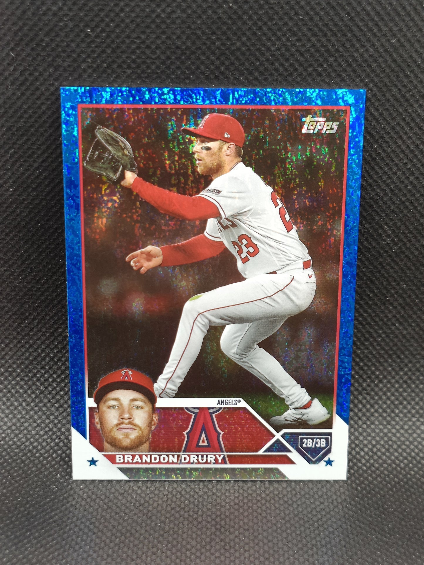 Brandon Drury - 2023 Topps Series Two Blue Holofoil /999 - LA Angels