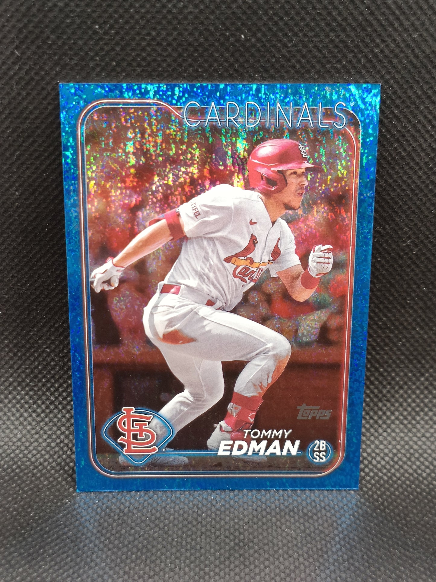Tommy Edman - 2024 Topps Series Two Blue Holofoil /999 - St Louis Cardinals