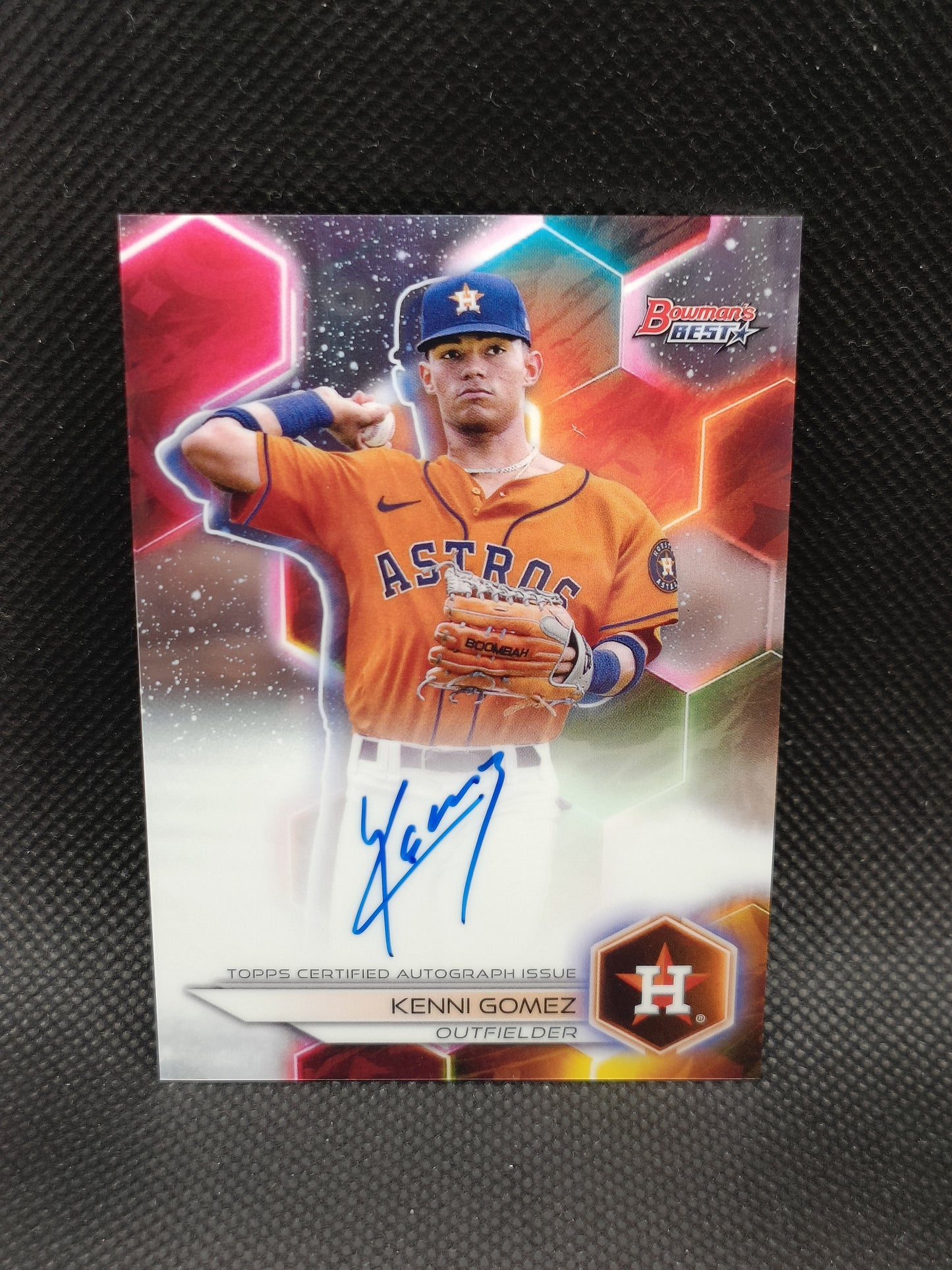 Kenni Gomez - 2023 Bowman's Best Auto - Houston Astros