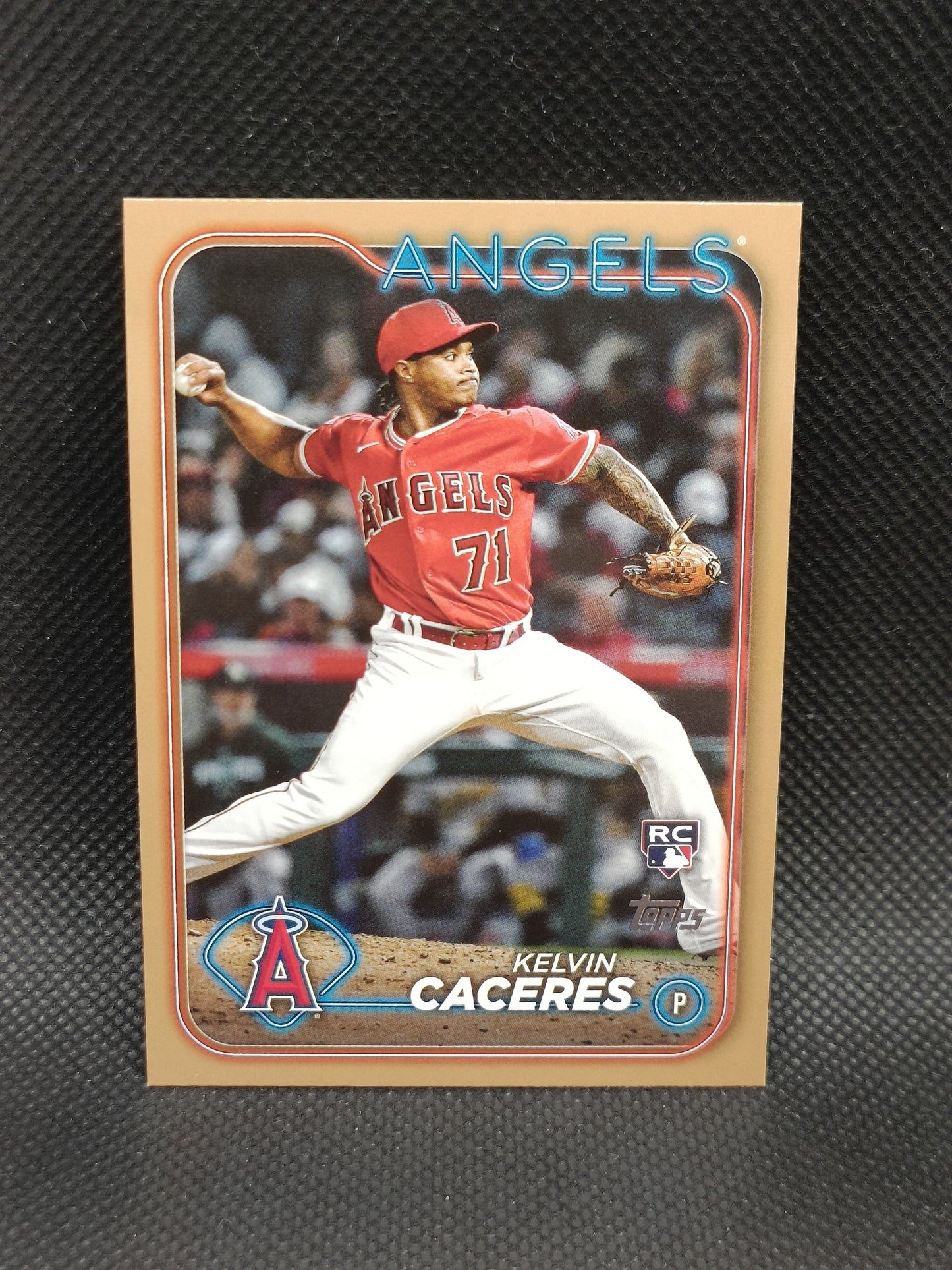 Kelvin Caceres - 2024 Topps Series Two Rookie Gold /2024 - LA Angels
