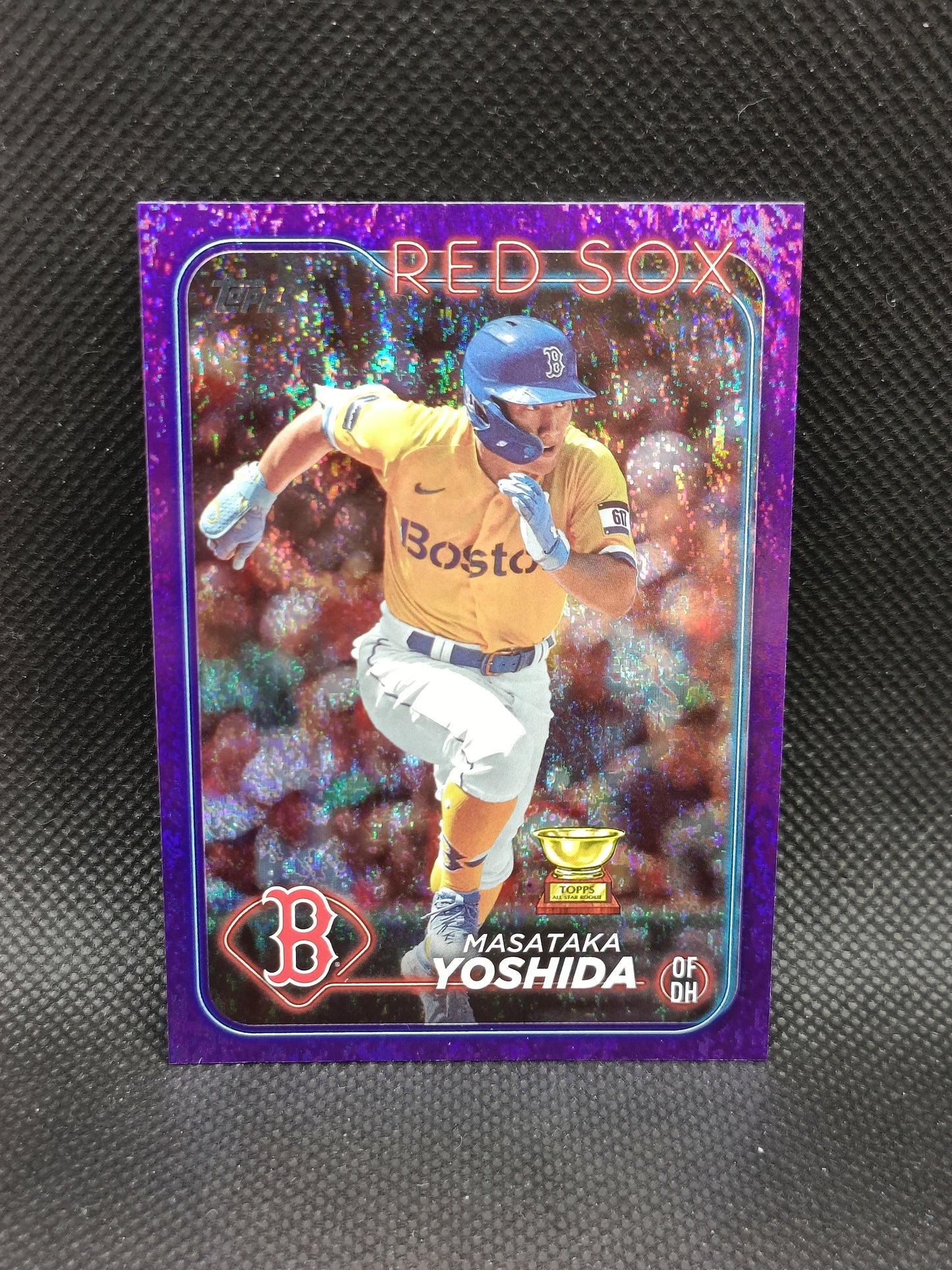 Masataka Yoshida - 2024 Topps Series One Purple Foil /799 - Boston Red Sox