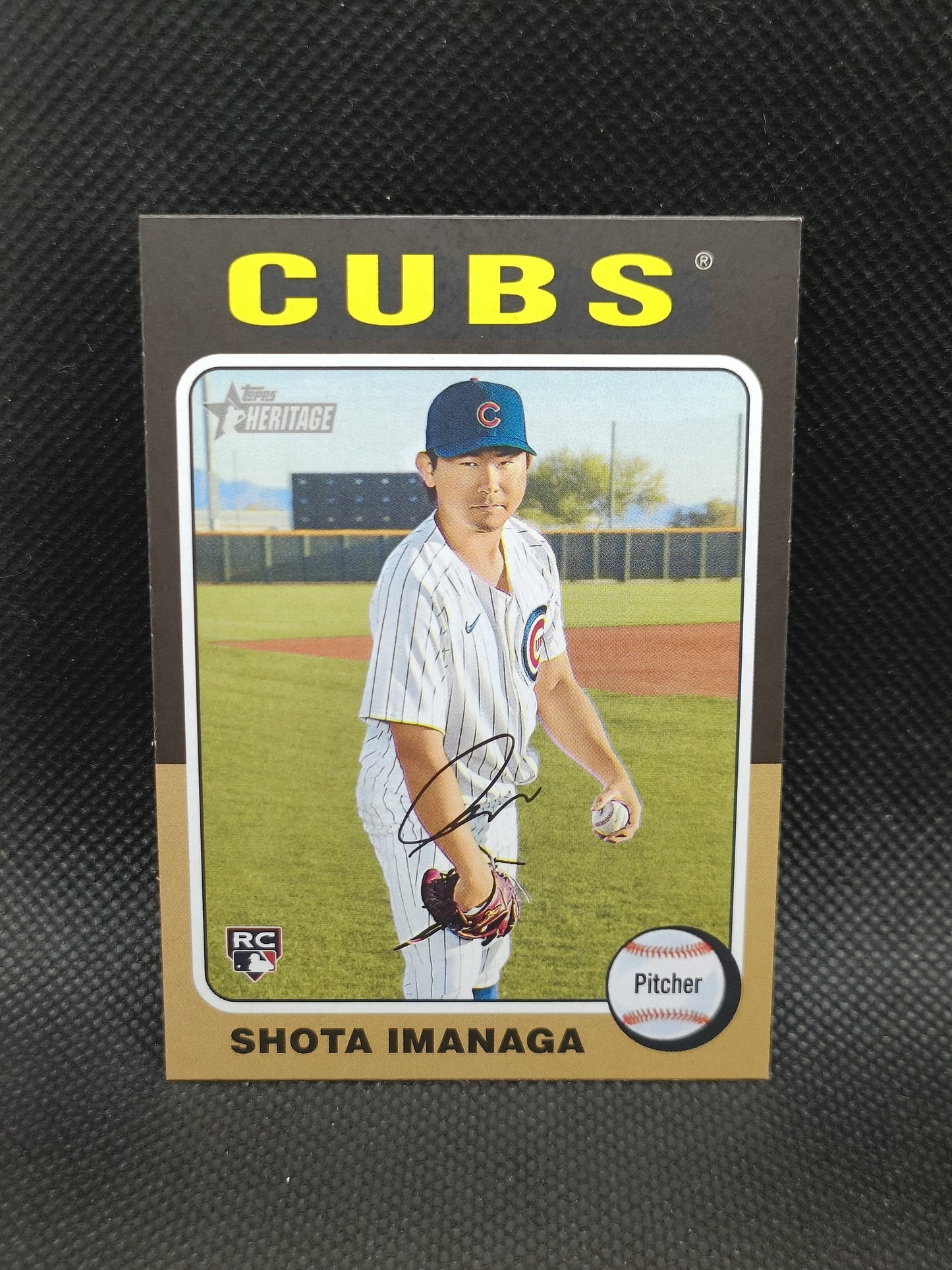 Shota Imanaga - 2024 Topps Heritage High Number Rookie - Chicago Cubs