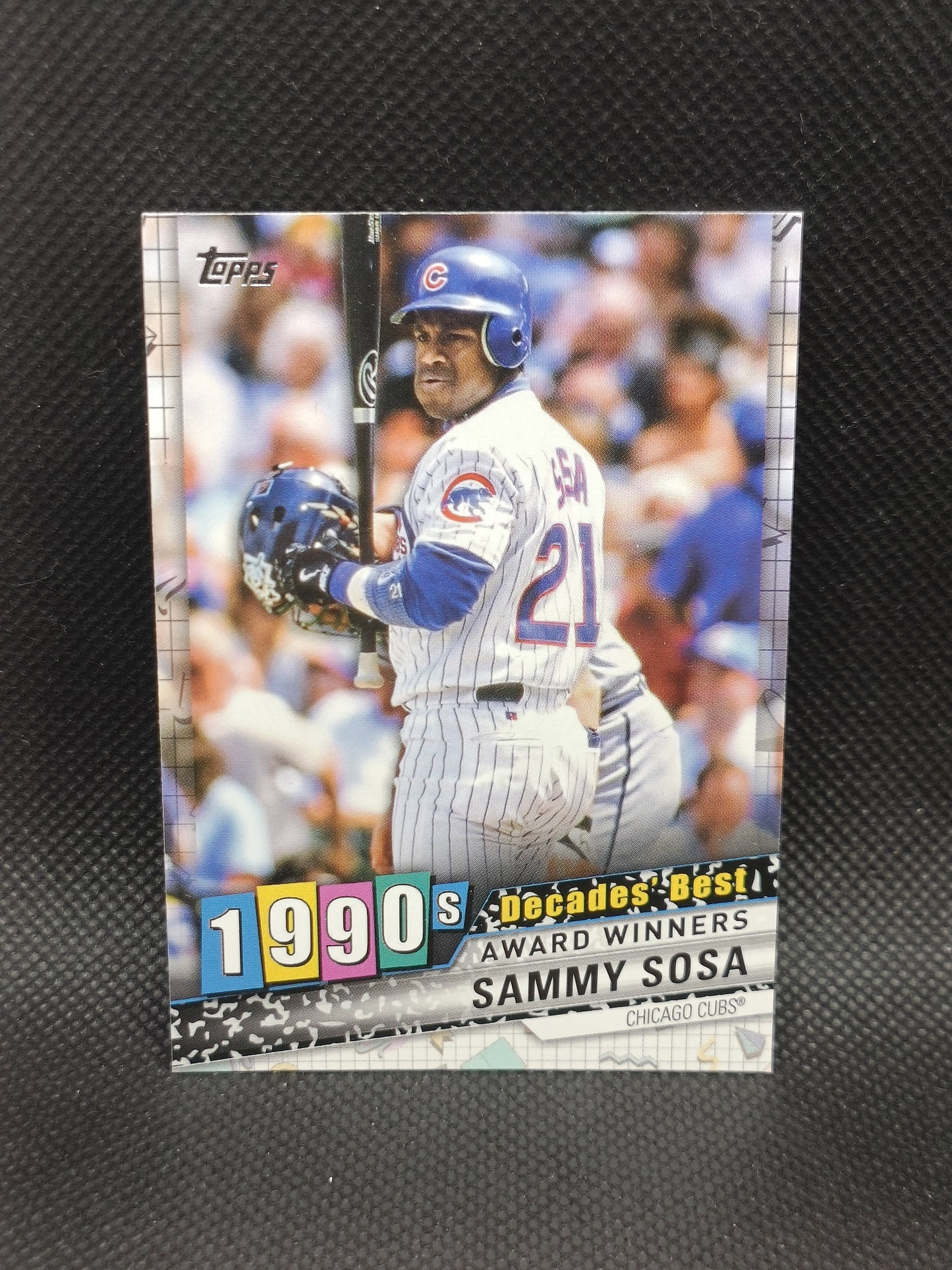 Sammy Sosa - 2020 Topps Update Decades Best Insert - Chicago Cubs