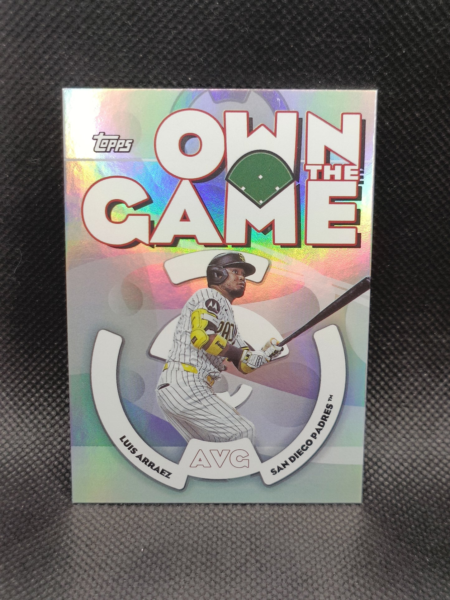 Luis Arraez - 2024 Topps Archives Own The Game Insert - San Diego Padres
