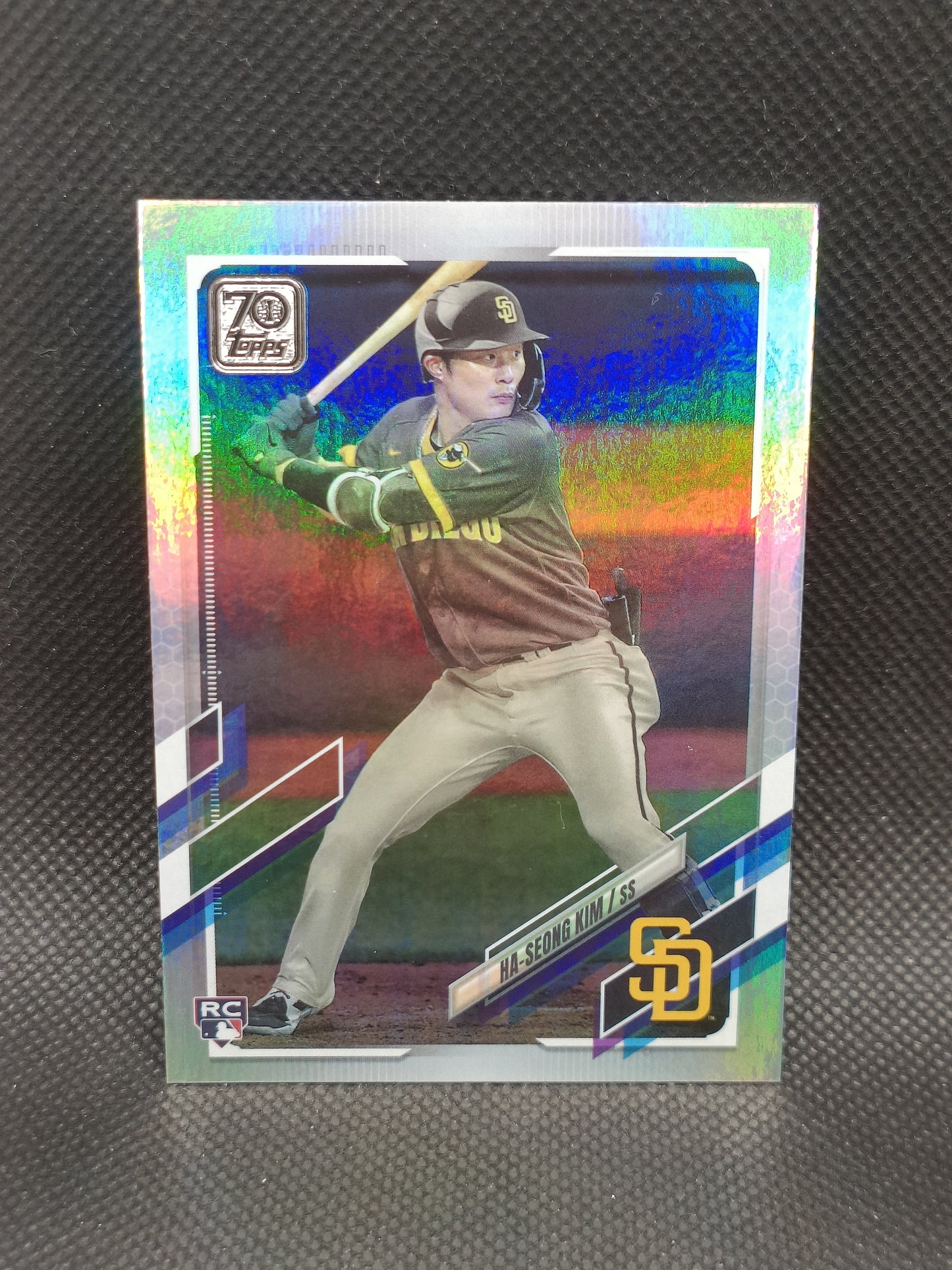 Ha-Seong Kim - 2021 Topps Series Two Rookie Rainbow Foil - San Diego Padres