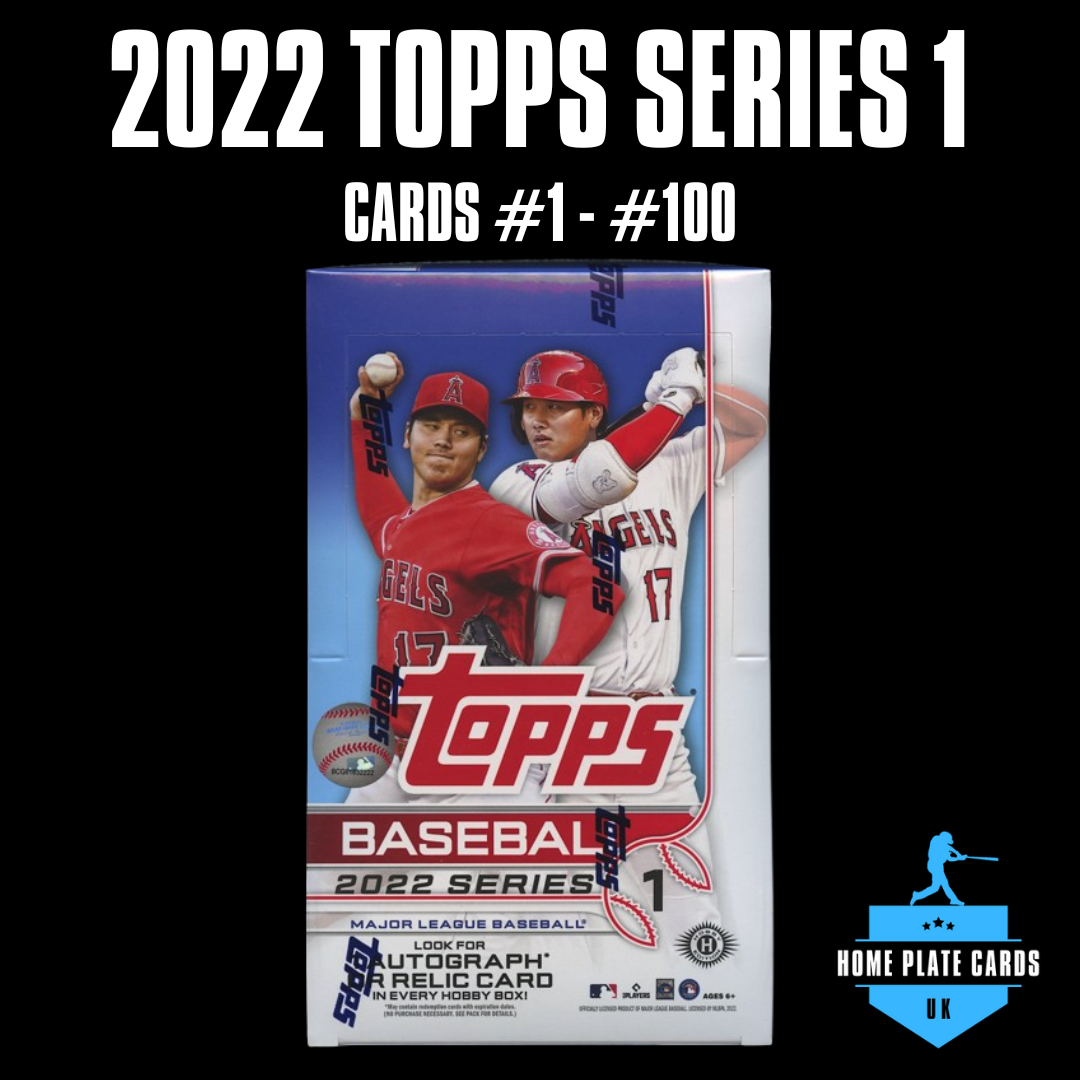 2022 Topps Series One - Cards #1-#100