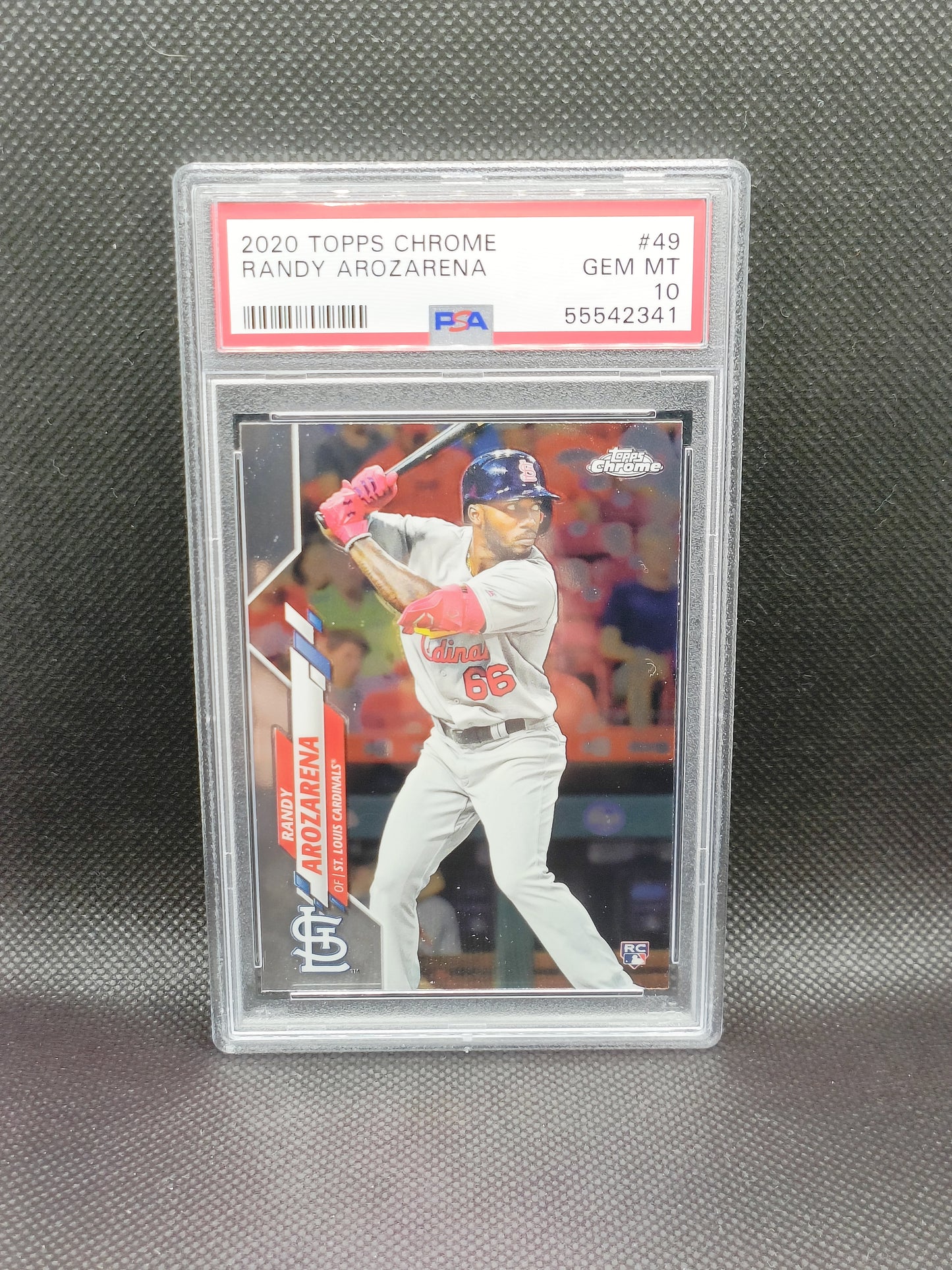 Randy Arozarena - 2020 Topps Chrome Rookie - PSA 10 - St Louis Cardinals