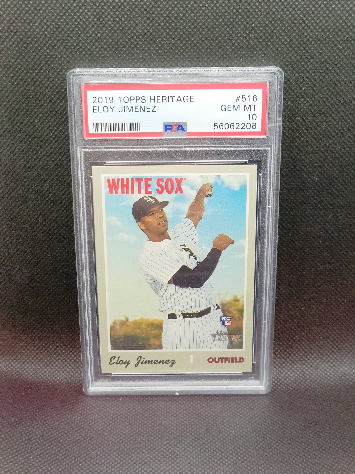 Eloy Jimenez - 2019 Topps Heritage Rookie - PSA 10 - Chicago White Sox