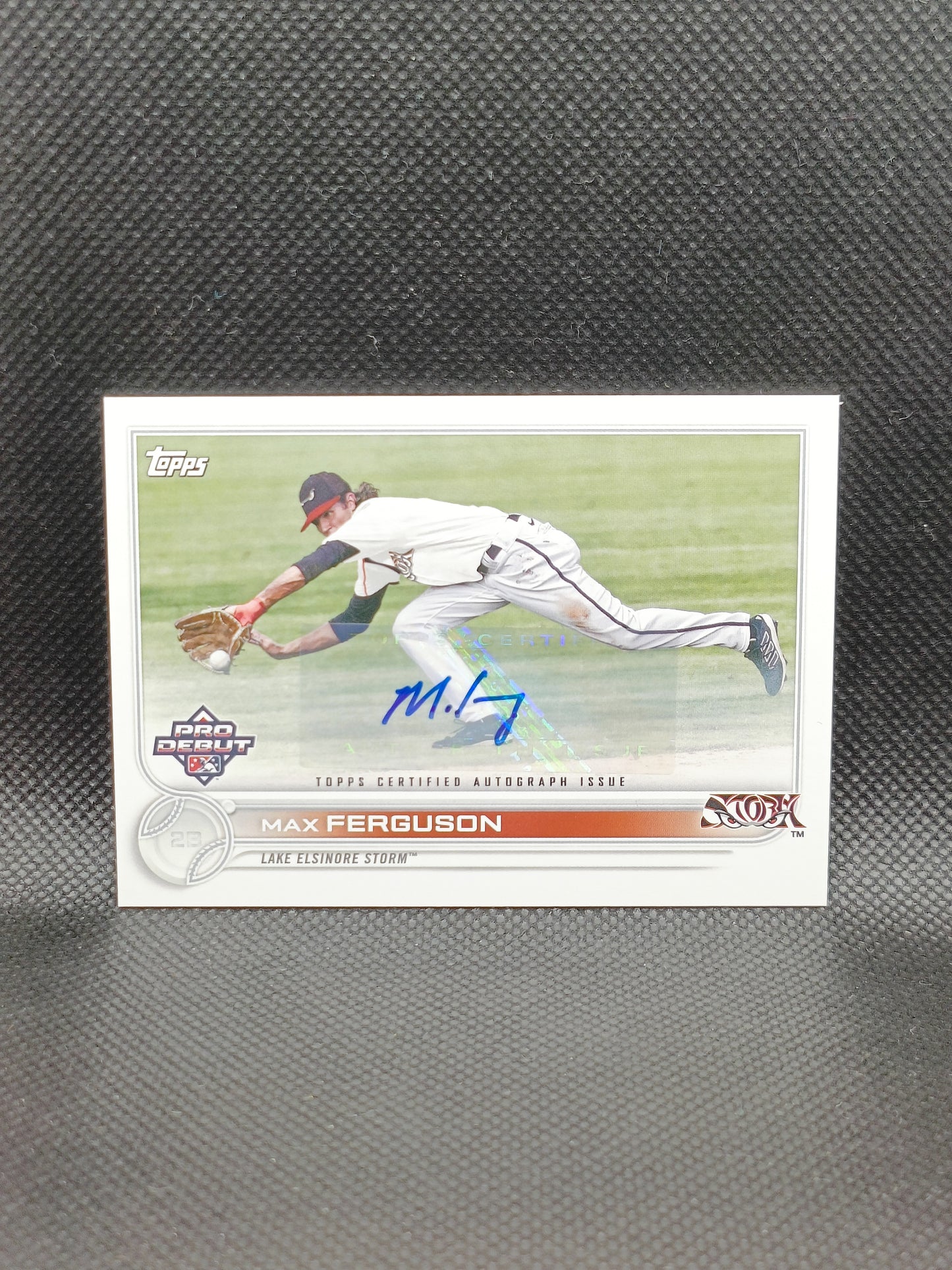 Max Ferguson - 2022 Topps Pro Debut Auto - Boston Red Sox