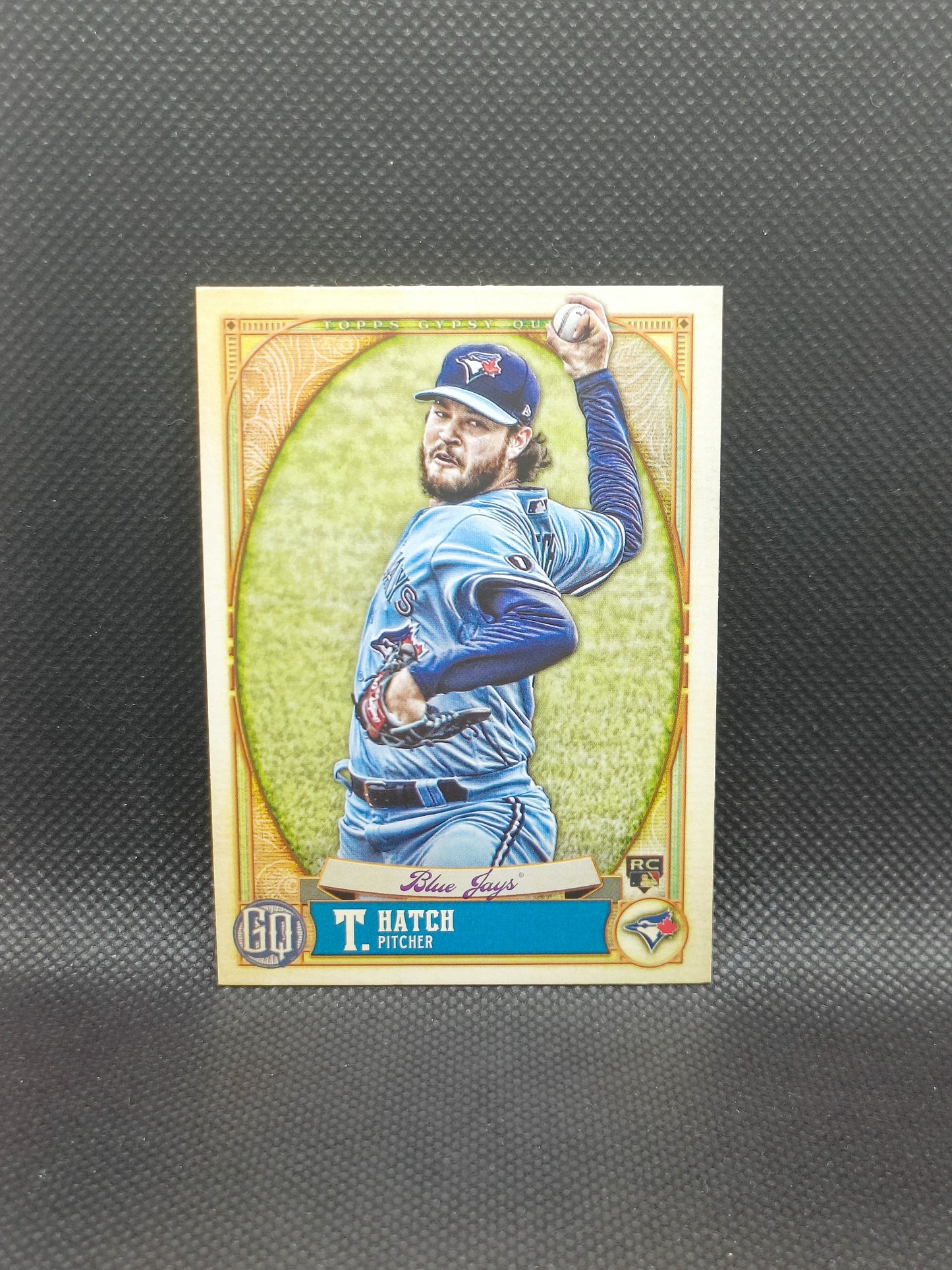 Tom Hatch - 2021 Topps Gypsy Queen Rookie Team Script Font Swap - Toronto Blue Jays