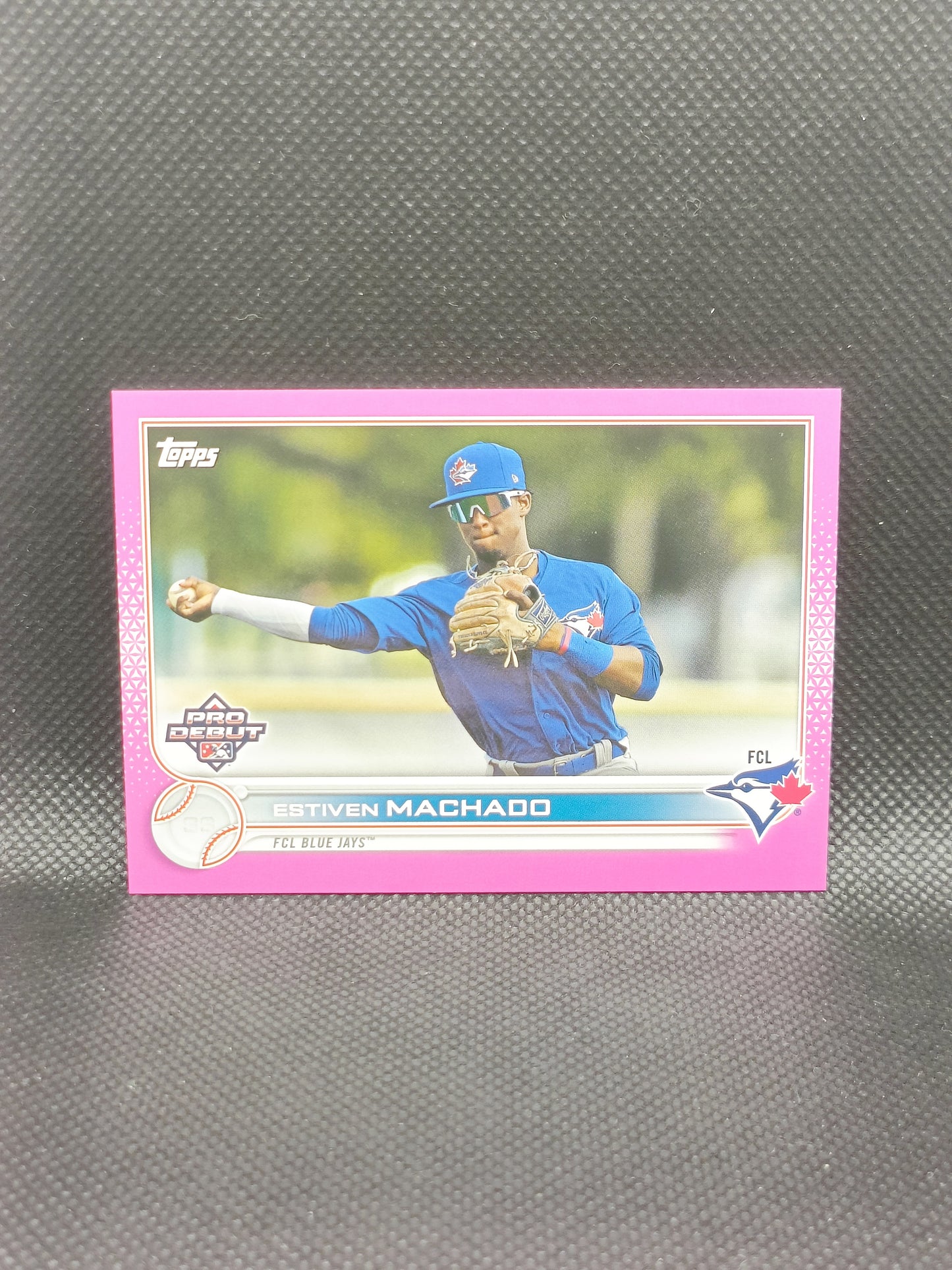 Estiven Machado - 2022 Topps Pro Debut Pink /199 - Toronto Blue Jays