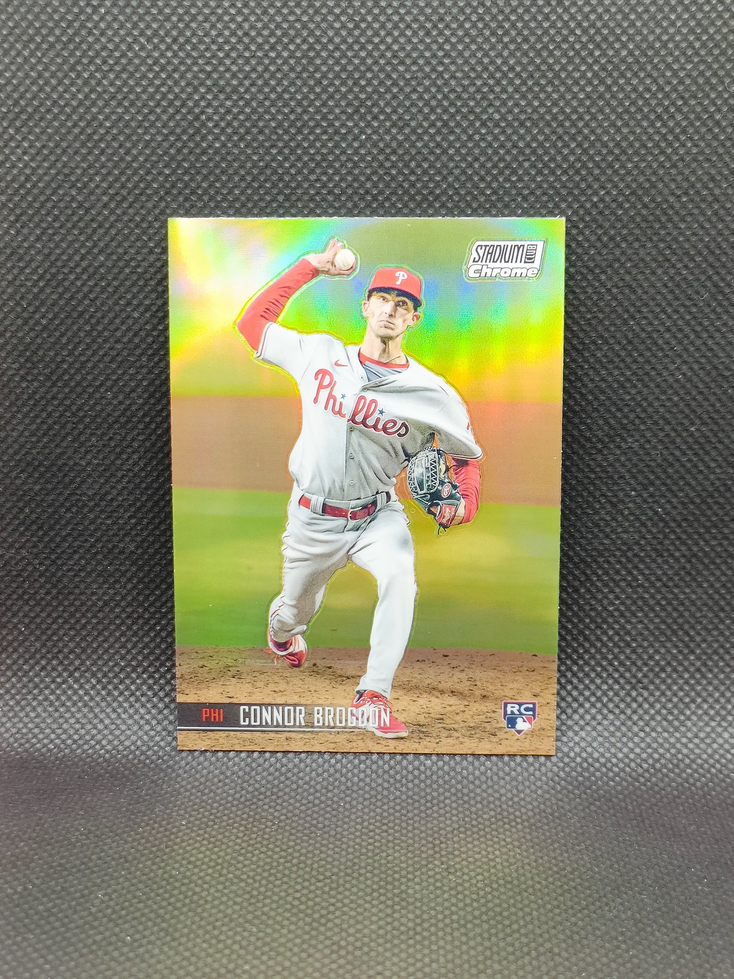 Connor Brogdon - 2021 Topps Stadium Club Chrome Rookie Refractor - Philadelphia Phillies