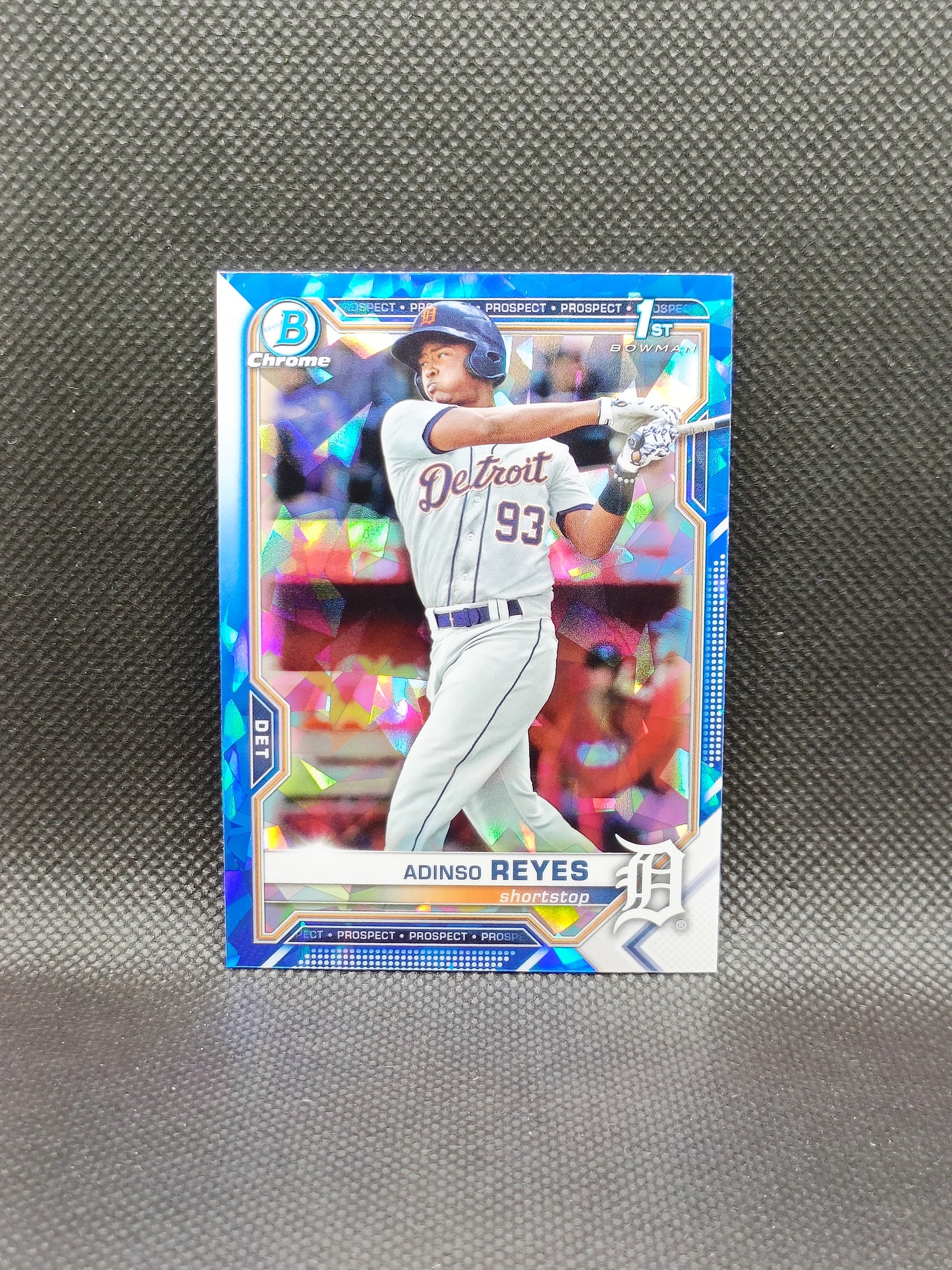 Adinso Reyes - 2021 Bowman Sapphire Edition 1st Bowman - Detroit Tigers