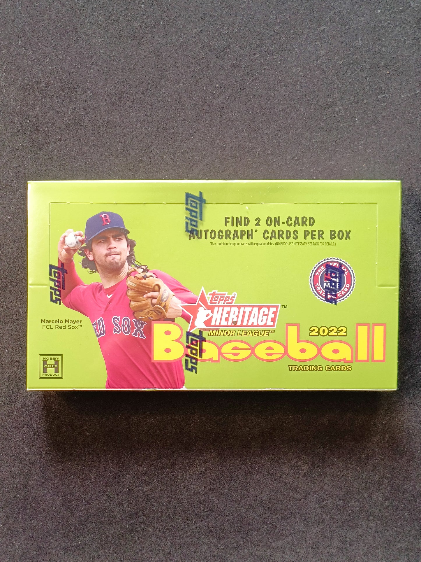 2022 Topps Heritage Minor League Baseball Hobby Box - 2 Autos