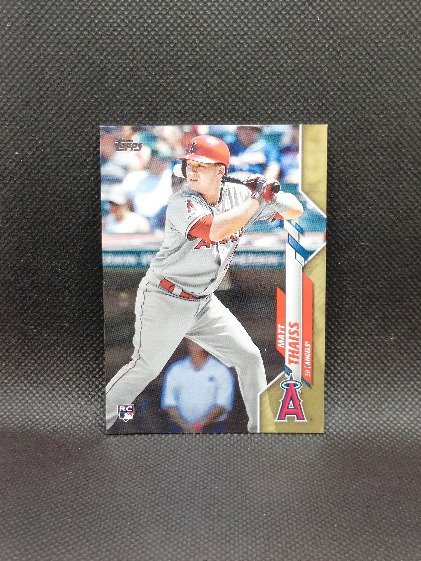 Matt Thaiss - 2020 Topps Series One Rookie Gold /2020 - LA Angels