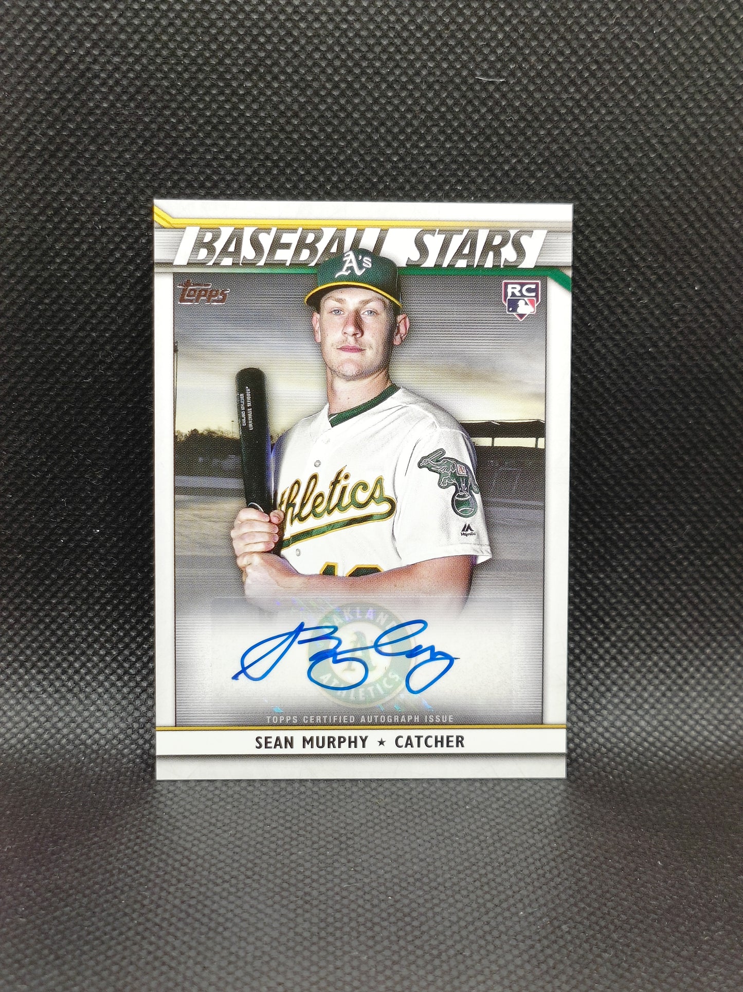 Sean Murphy - 2020 Topps Series One Rookie Auto - Oakland Athletics