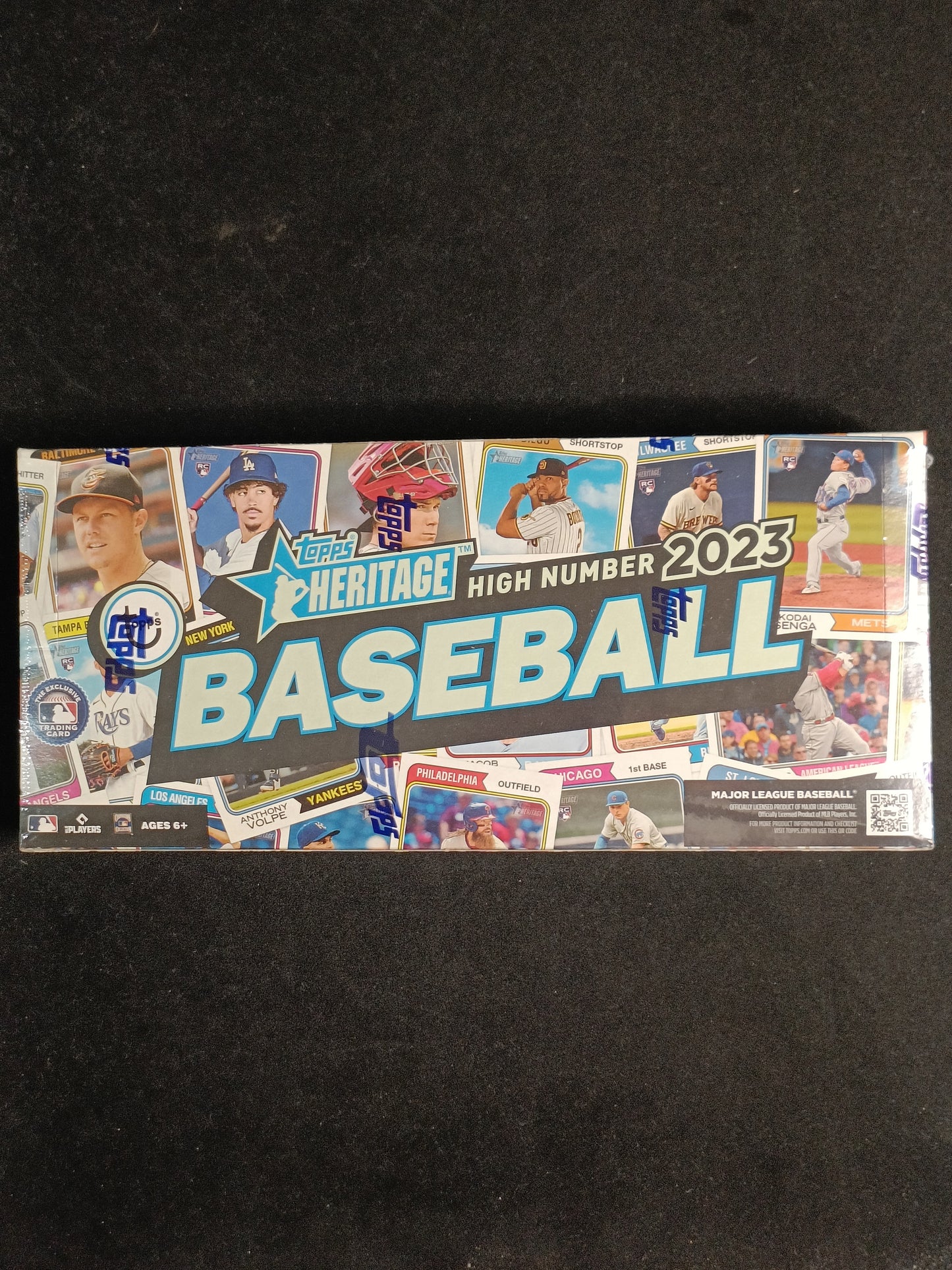 2023 Topps Heritage High Number Baseball Hobby Box - 1 Hit