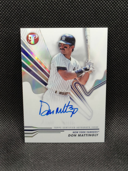 Don Mattingly - 2024 Topps Pristine Auto - New York Yankees