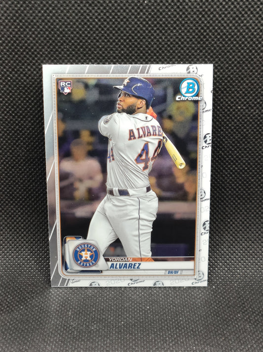 Yordan Alvarez - 2020 Bowman Chrome Rookie - Houston Astros