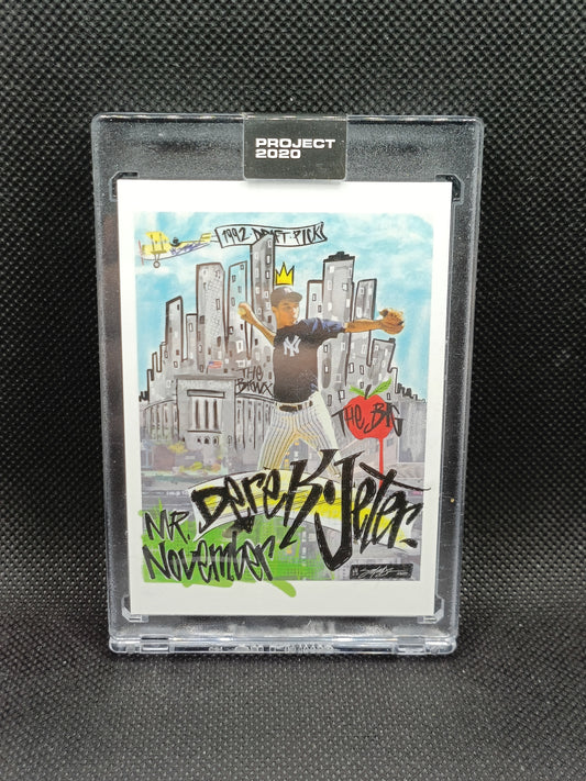 Derek Jeter - Topps Project 2020 King Saladeen - Print Run 9,873 - New York Yankees