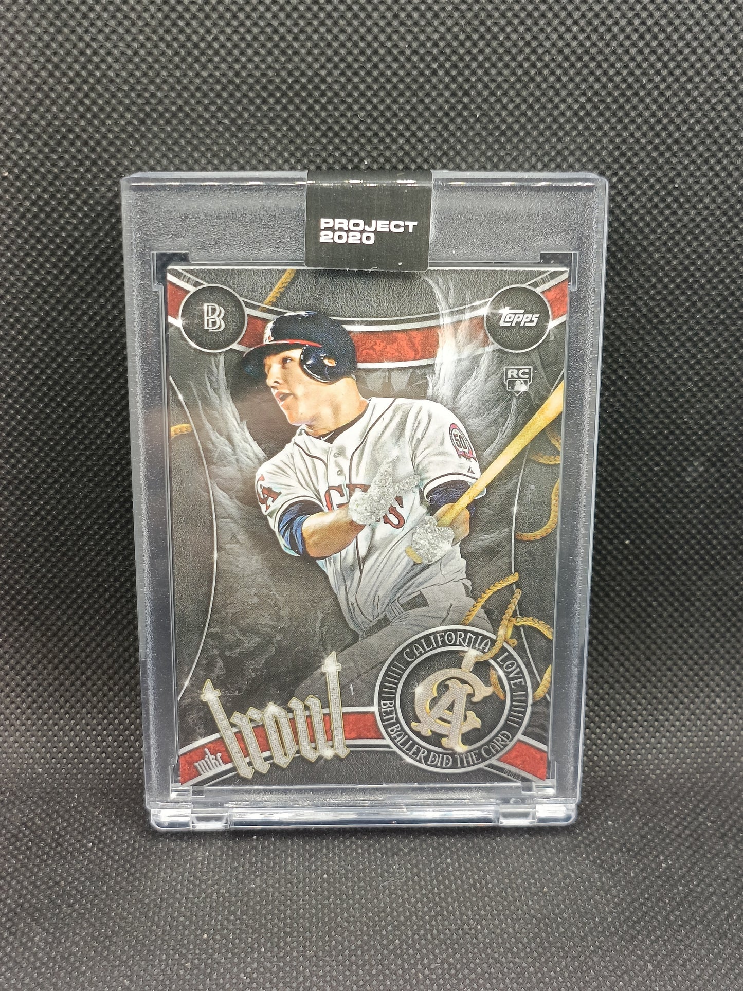 Mike Trout - Topps Project 2020 Ben Baller - Print Run 34,950 - LA Angels