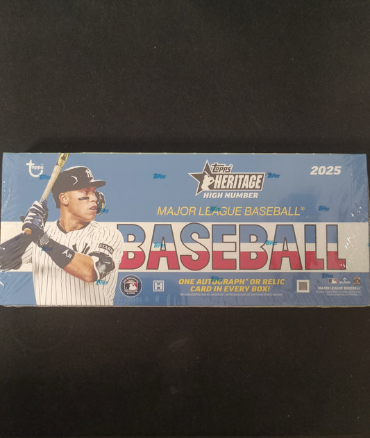 2025 Topps Heritage High Number Baseball Hobby Box