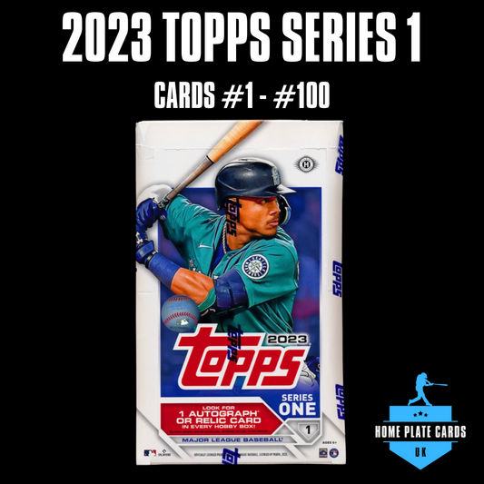 2023 Topps Series One - Cards #1-#100