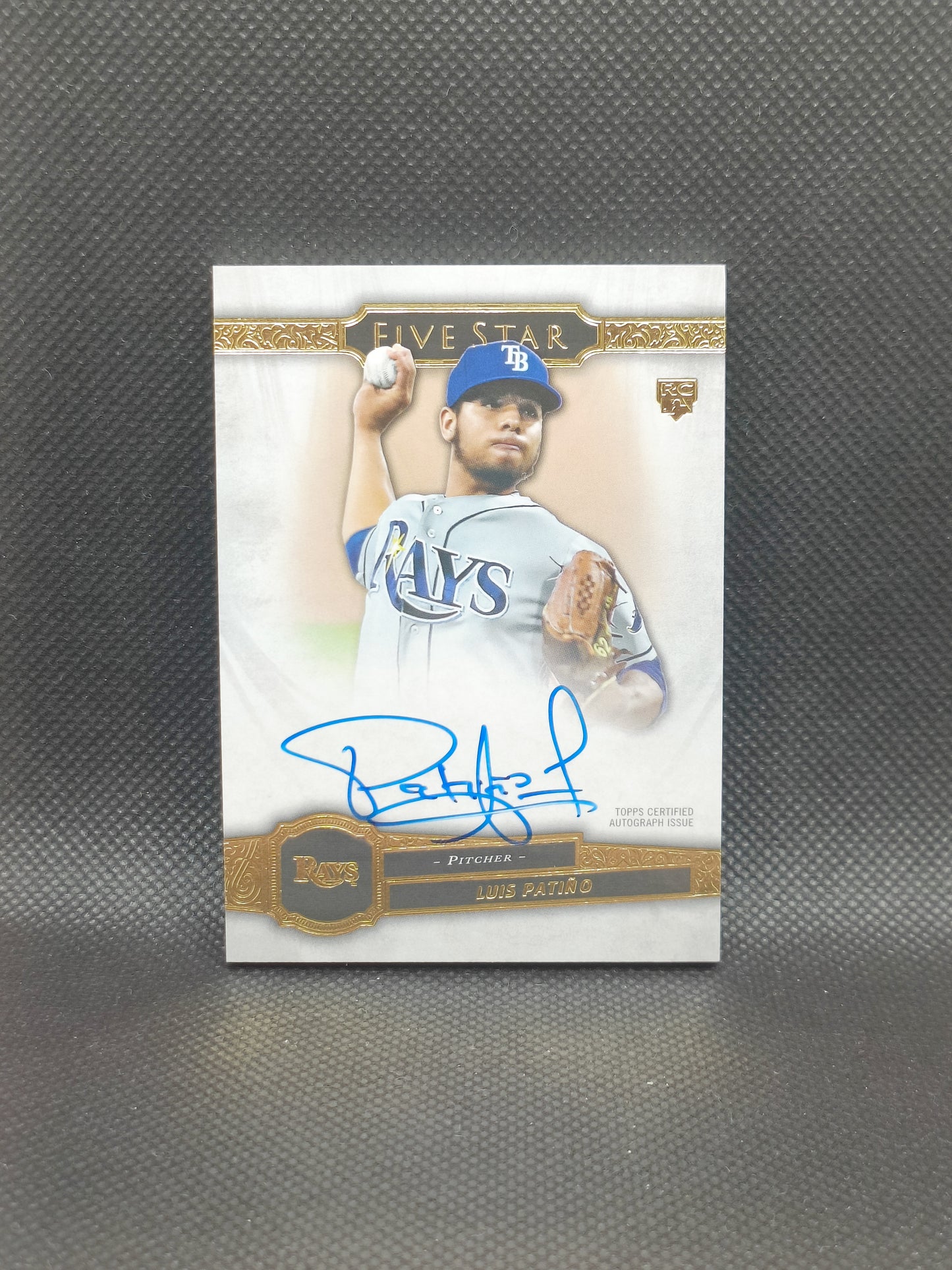 Luis Patino - 2021 Topps Five Star Rookie Auto - Tampa Bay Rays