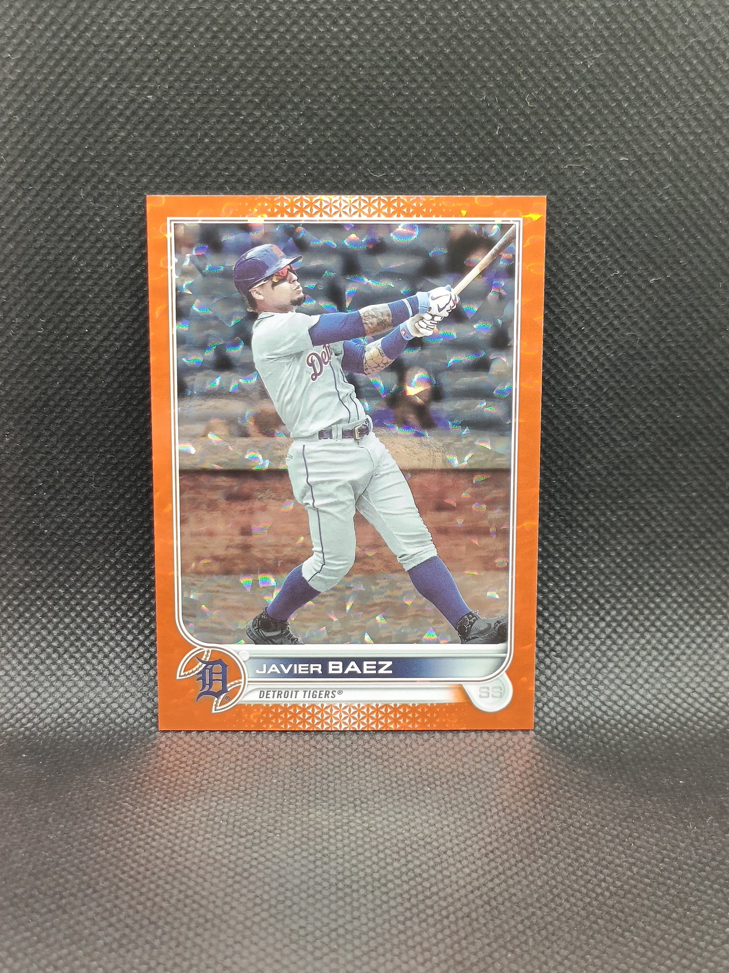 Javier Baez - 2022 Topps Series Two Orange Foil /299 - Detroit Tigers