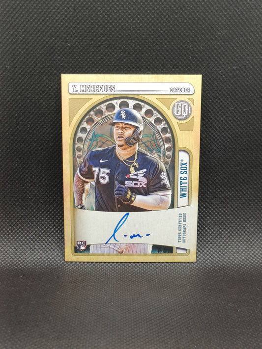 Yermin Mercedes - 2021 Topps Gypsy Queen Rookie Auto - Chicago White Sox