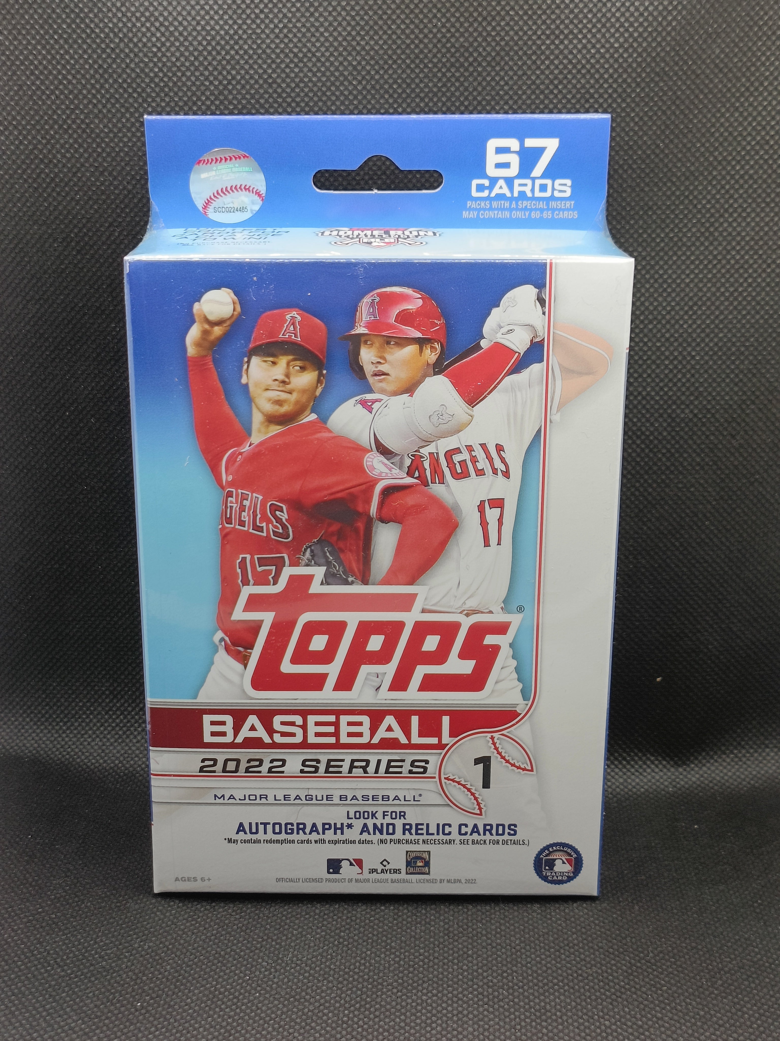 Topps Baseball 2022 Series 1 Baseball shops Card Box and Hanger Pack Bundle