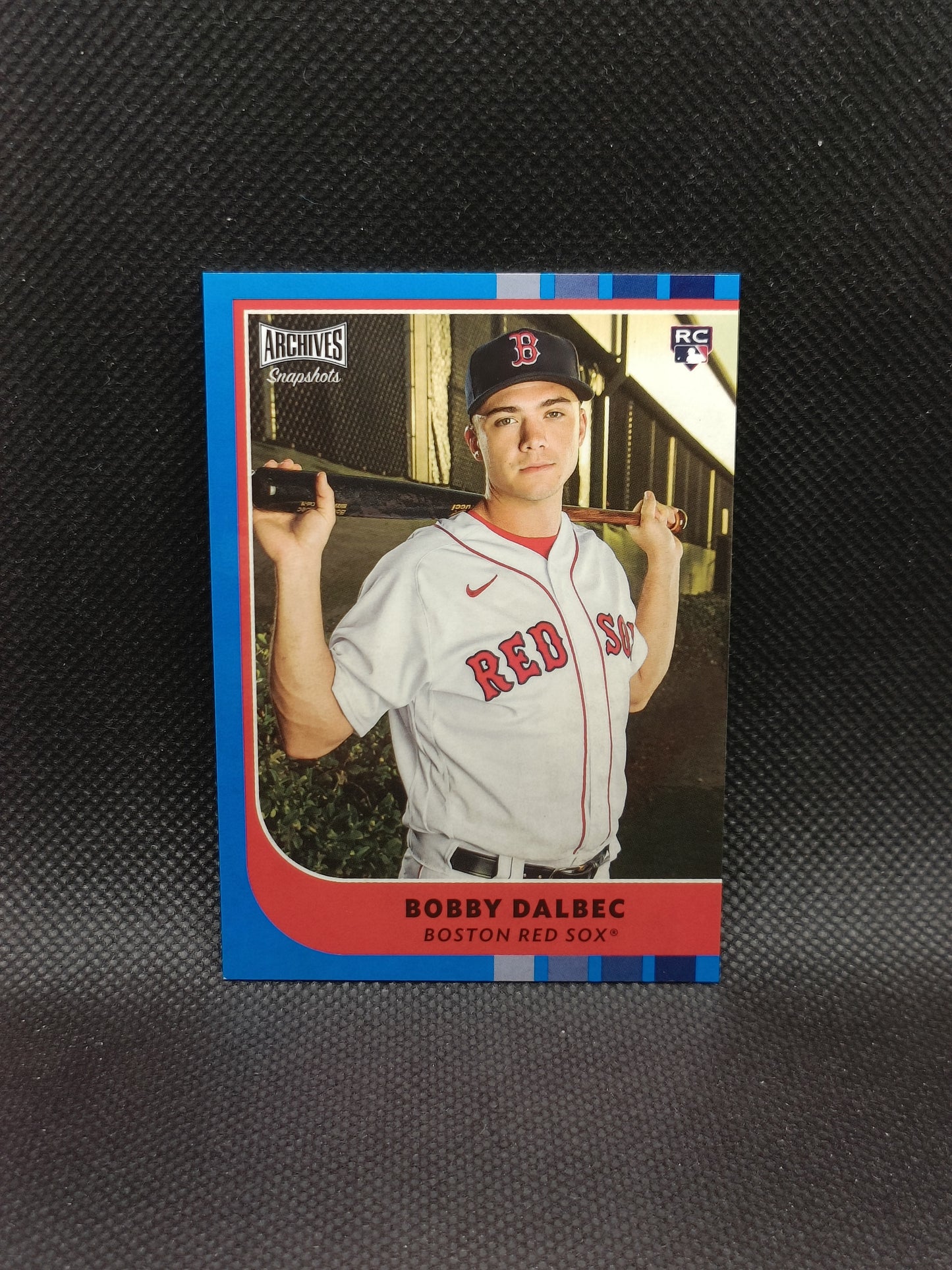 Bobby Dalbec - 2021 Topps Archives Snapshots Rookie Blue /50 - Boston Red Sox