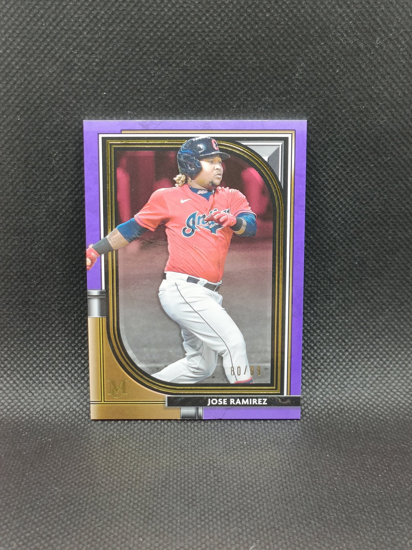 Jose Ramirez - 2021 Topps Museum Amethyst /99 - Cleveland Guardians