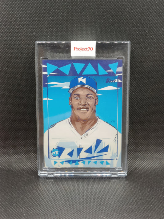 Bo Jackson - Topps Project 70 Naturel - Print Run 2,033 - Kansas City Royals