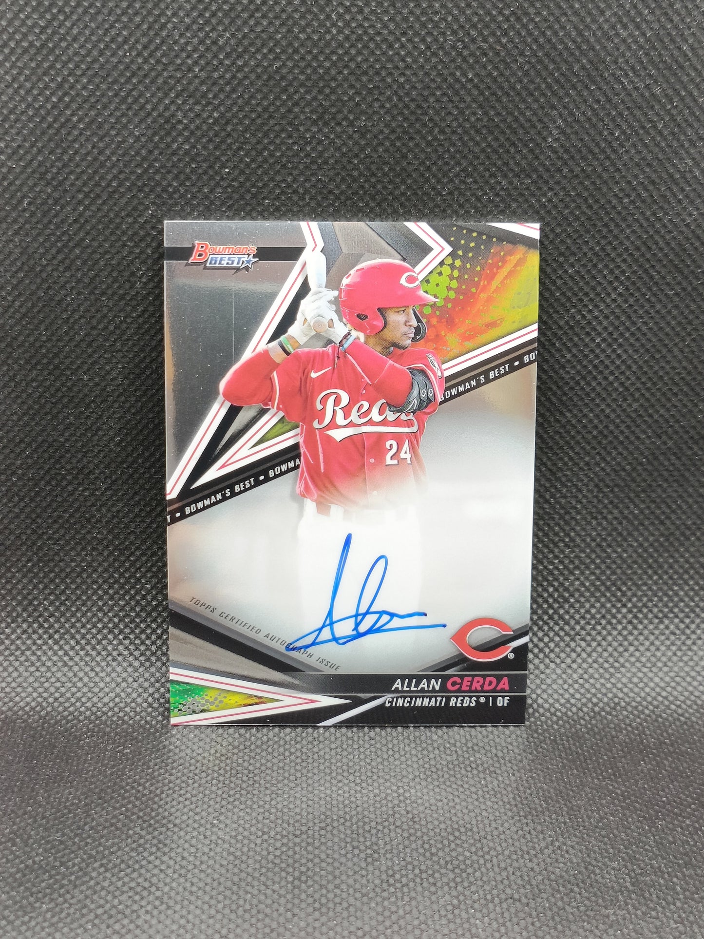 Allan Cerda - 2022 Bowman's Best Auto - Cincinnati Reds