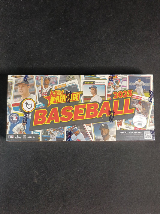 2023 Topps Heritage Baseball Hobby Box - 1 Hit